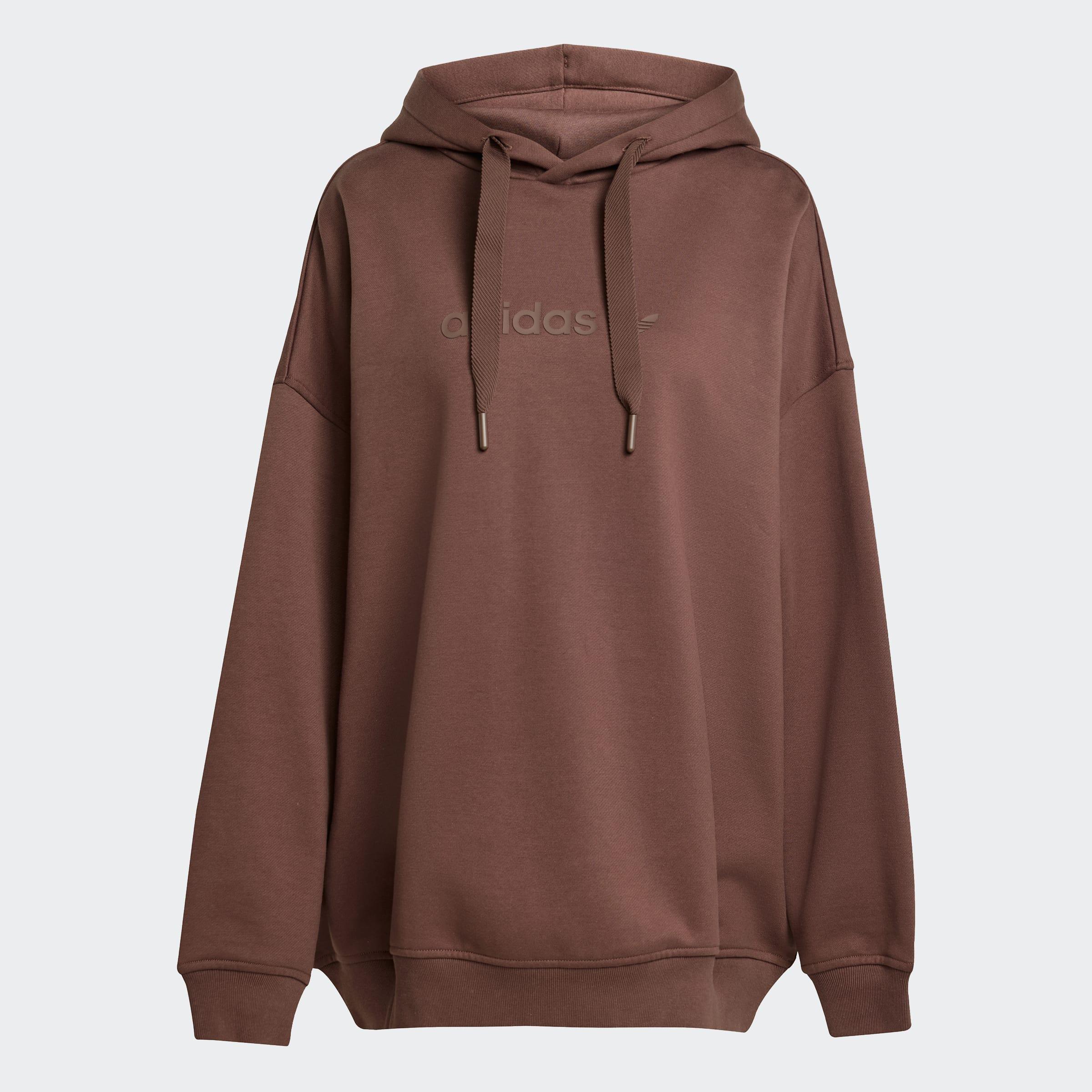 Essentials Linear Hoodie Oversized, Brown, A901_ONE, large image number 0