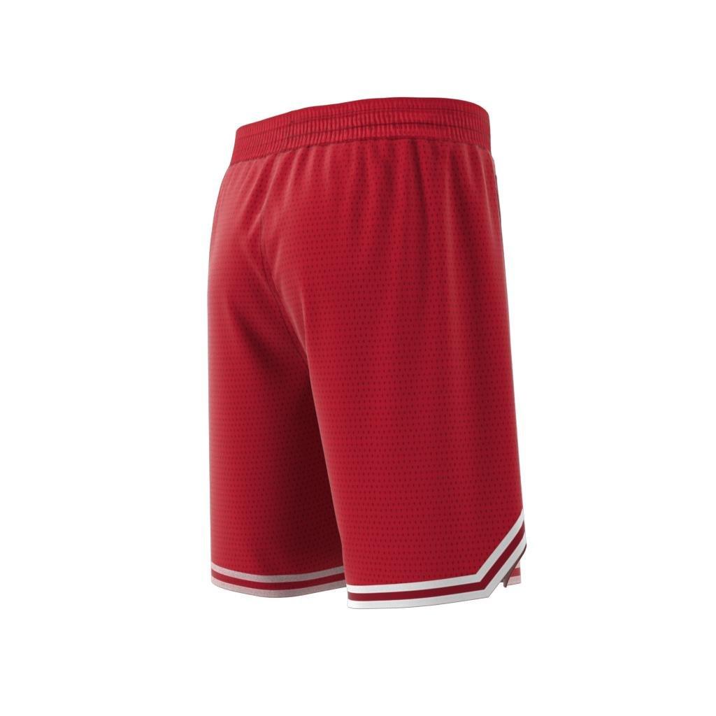 Kids Adidas Originals Shorts, Red, A901_ONE, large image number 8