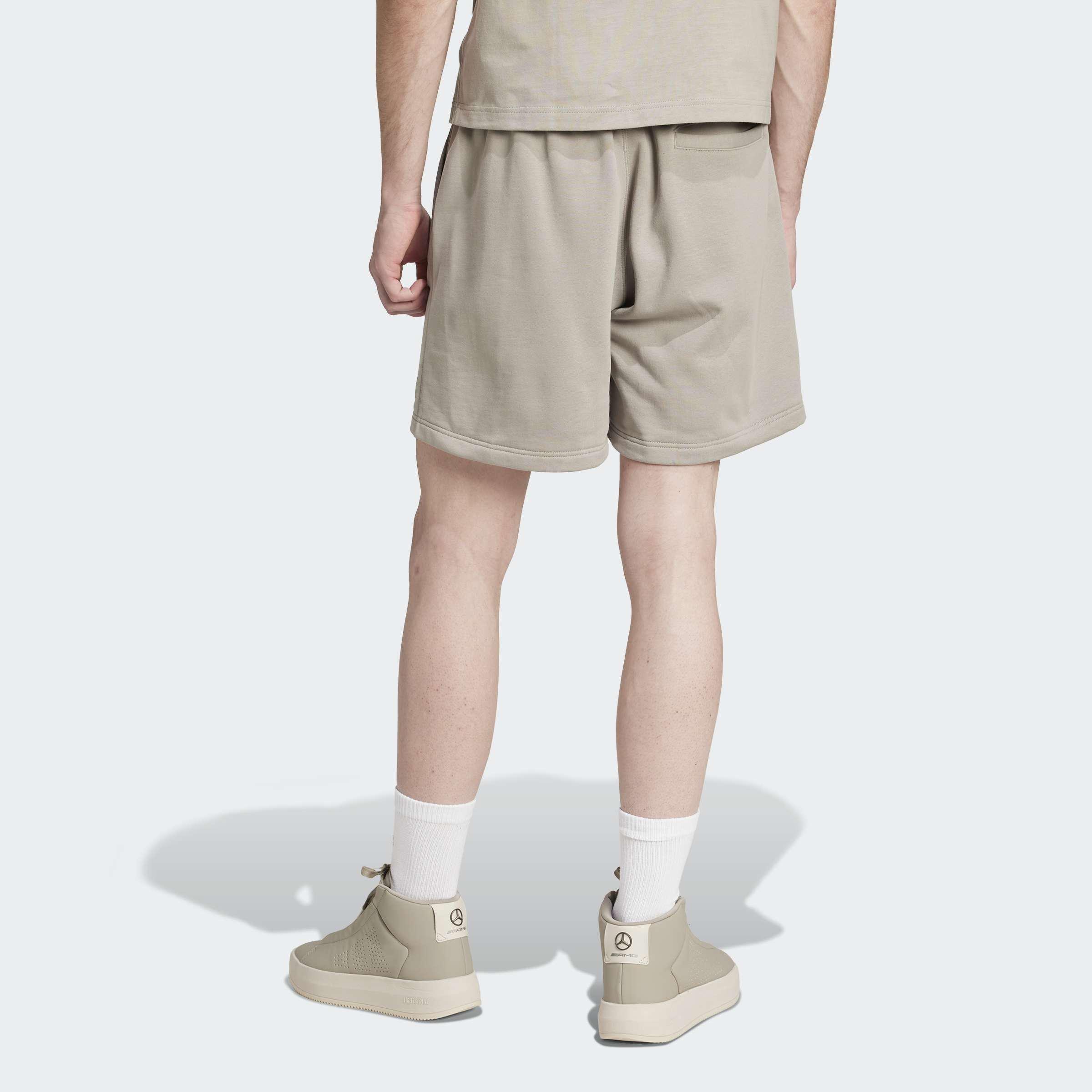 Mercedes - AMG Petronas Formula One Team Premium Sweat Short, Beige, A901_ONE, large image number 3