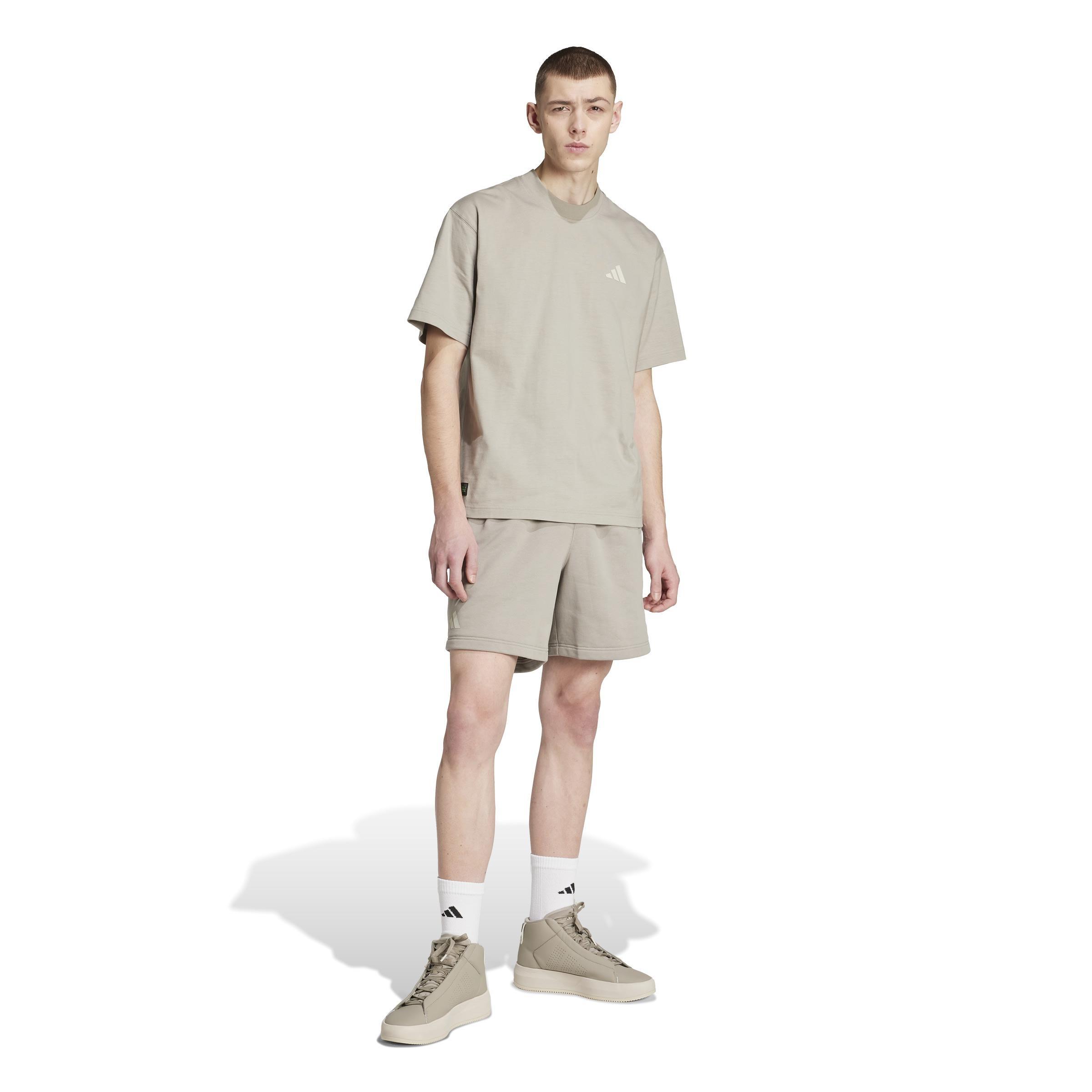 Mercedes - AMG Petronas Formula One Team Premium Sweat Short, Beige, A901_ONE, large image number 8