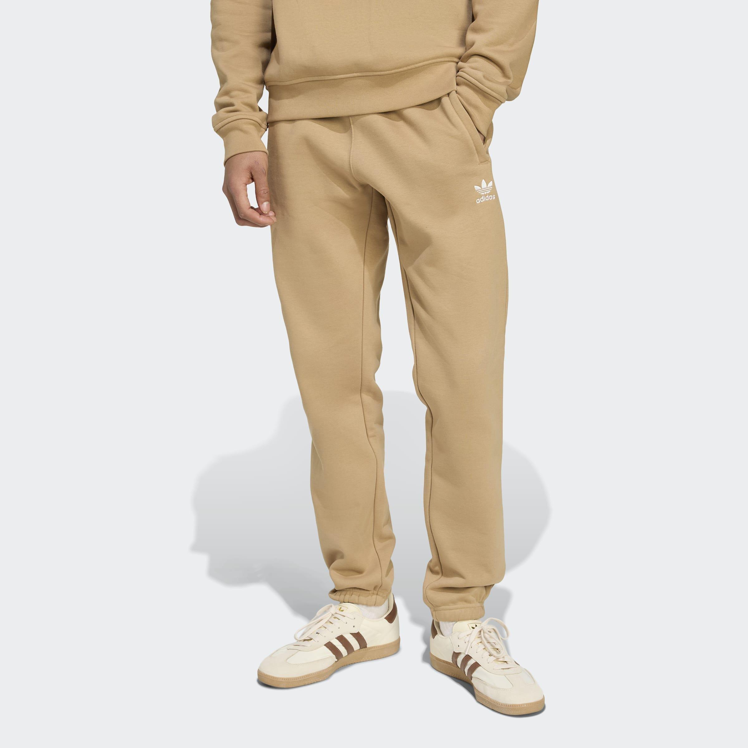 Trefoil Essentials Joggers, Beige, A901_ONE, large image number 5
