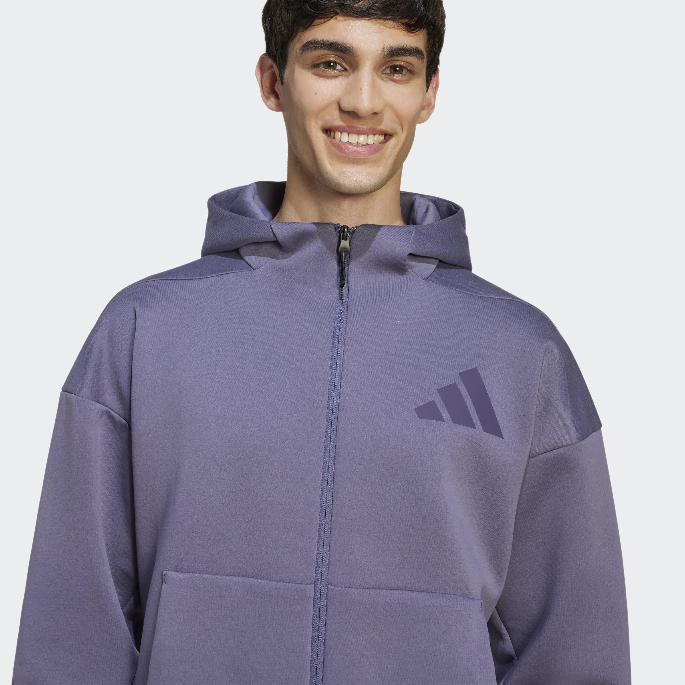 Z.N.E. Full-Zip Hooded Track Jacket, Purple, A901_ONE, large image number 2
