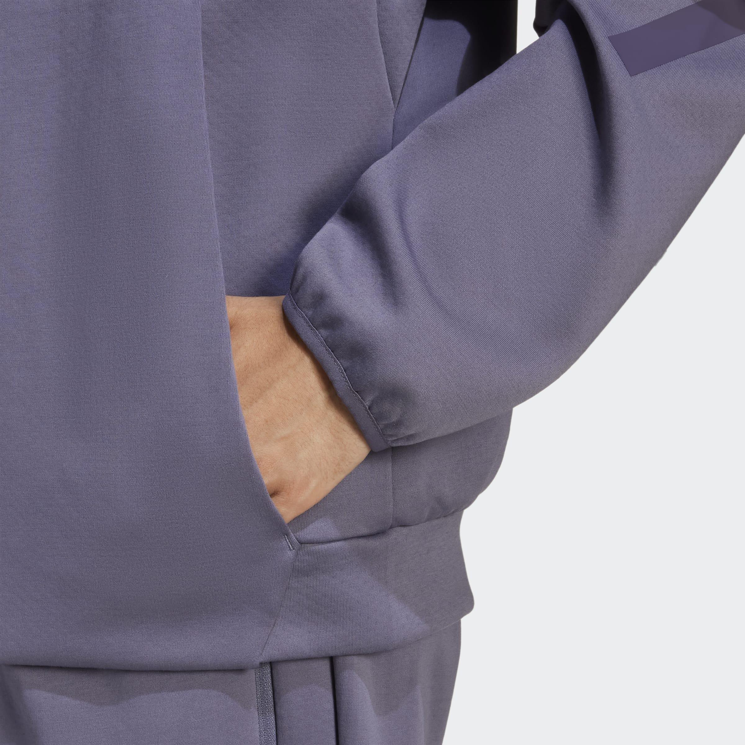 Z.N.E. Full-Zip Hooded Track Jacket, Purple, A901_ONE, large image number 3