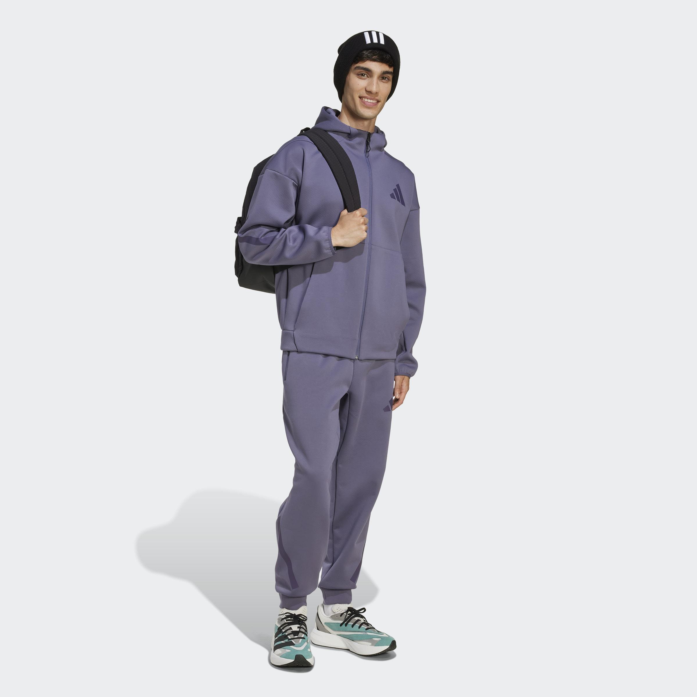 Z.N.E. Full-Zip Hooded Track Jacket, Purple, A901_ONE, large image number 6