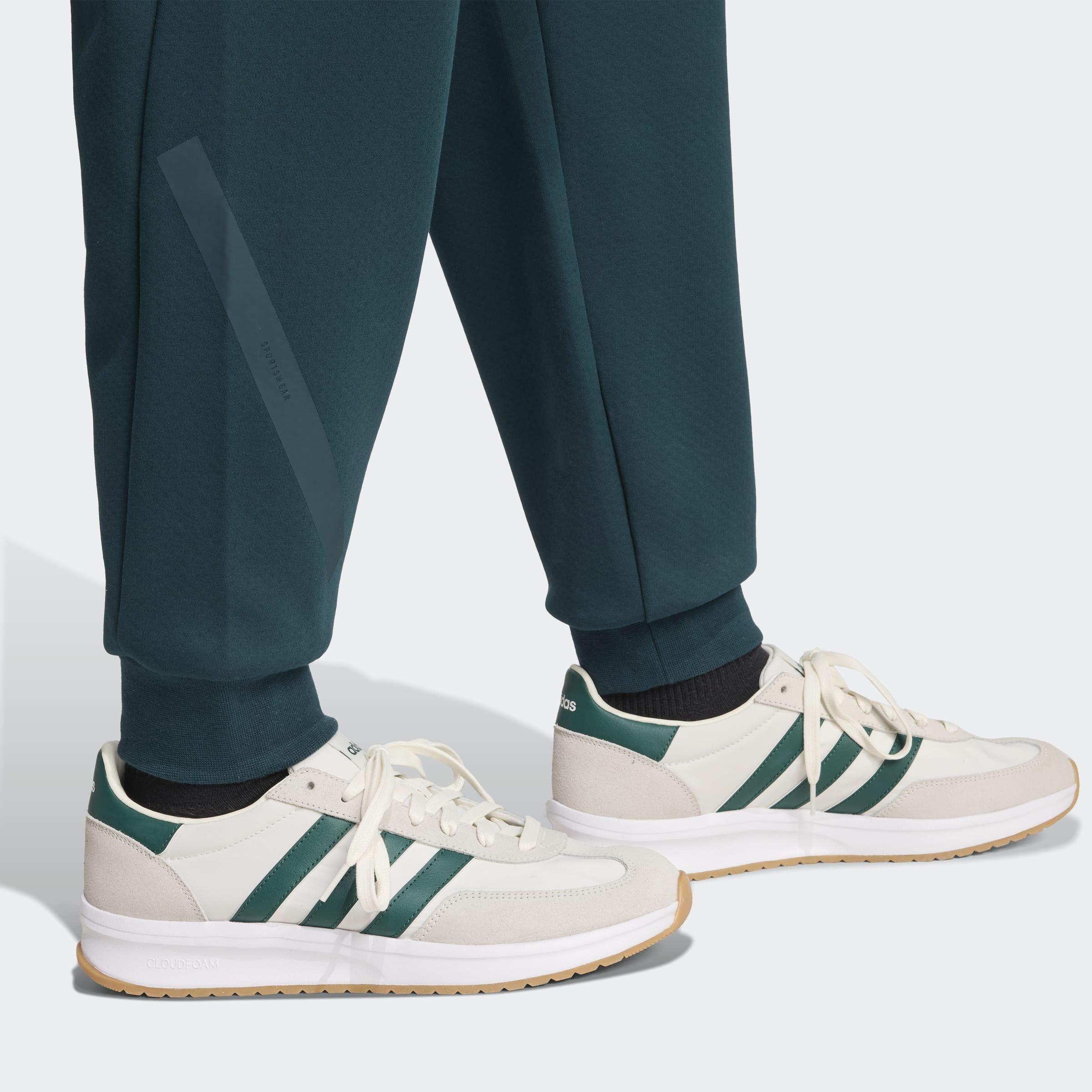 Z.N.E. Tracksuit Bottoms, Green, A901_ONE, large image number 2