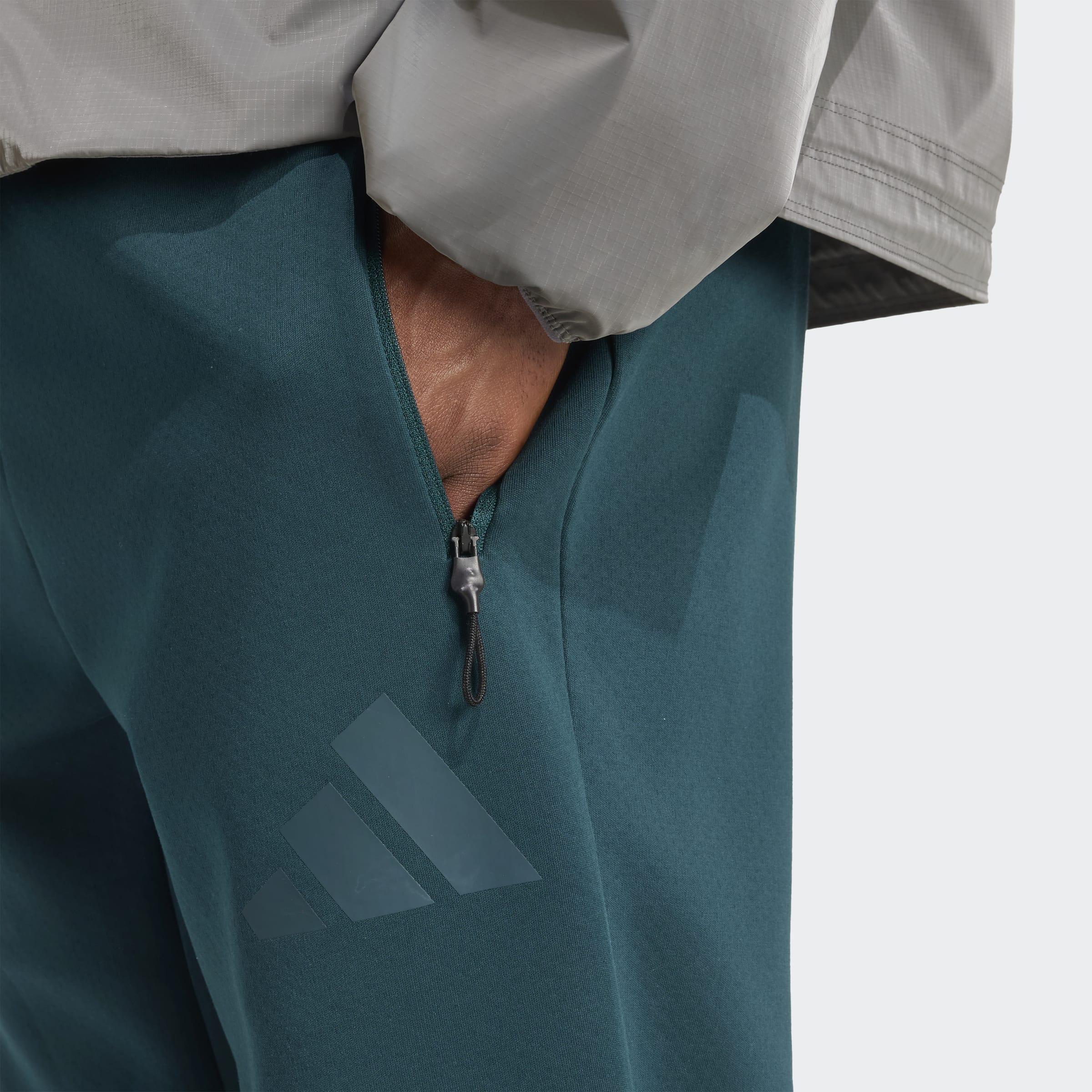 Z.N.E. Tracksuit Bottoms, Green, A901_ONE, large image number 3