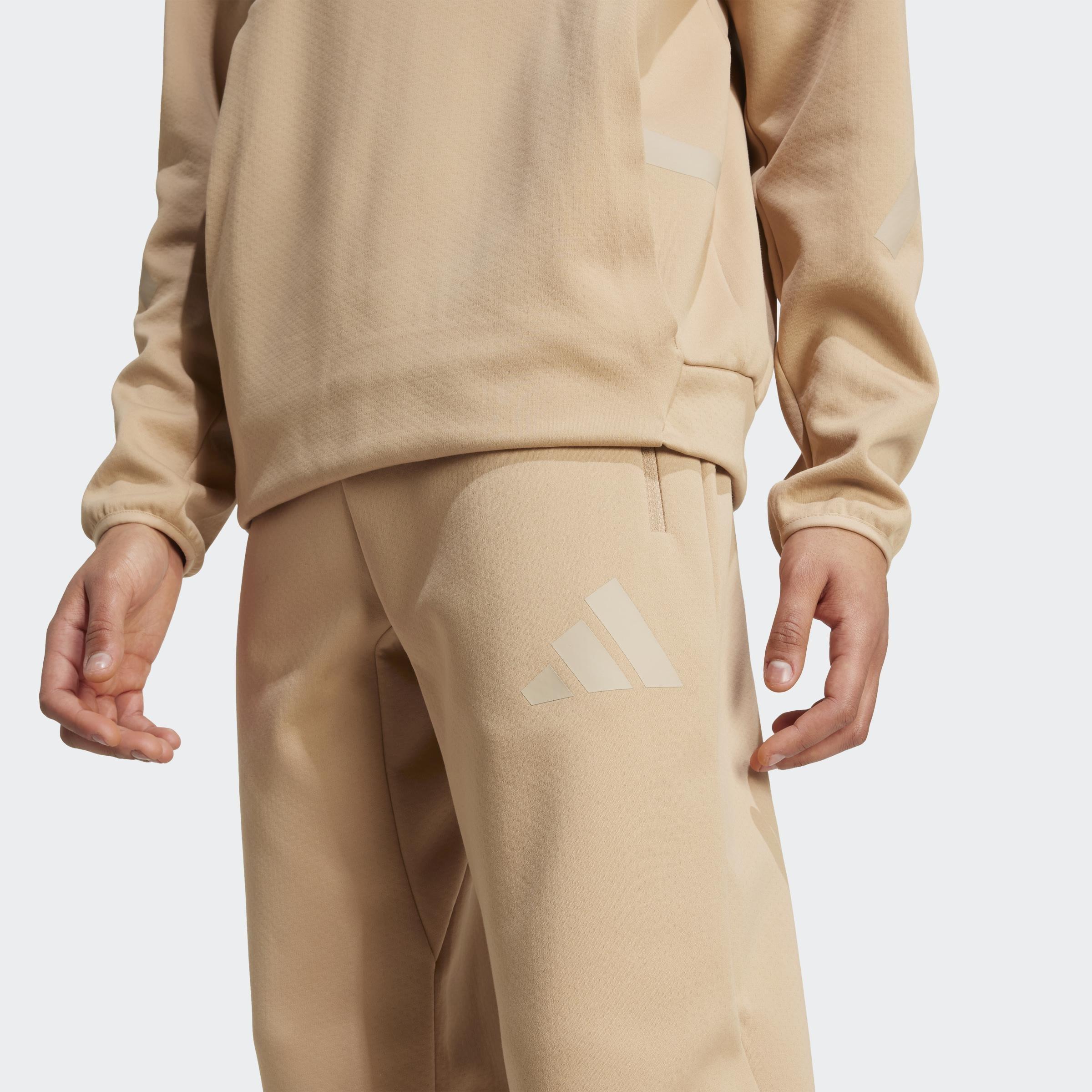 Z.N.E. Tracksuit Bottoms, Brown, A901_ONE, large image number 3