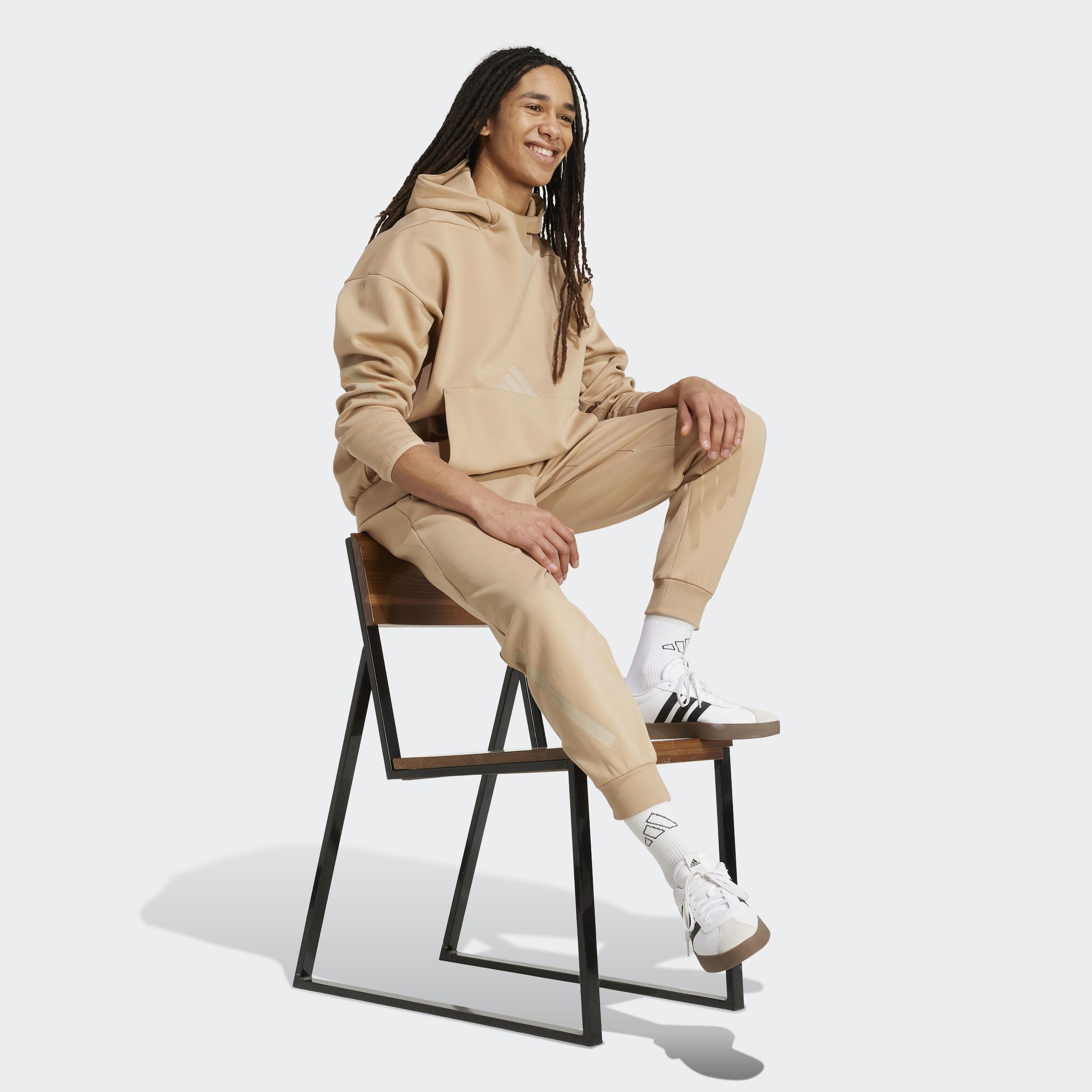 Z.N.E. Tracksuit Bottoms, Brown, A901_ONE, large image number 5