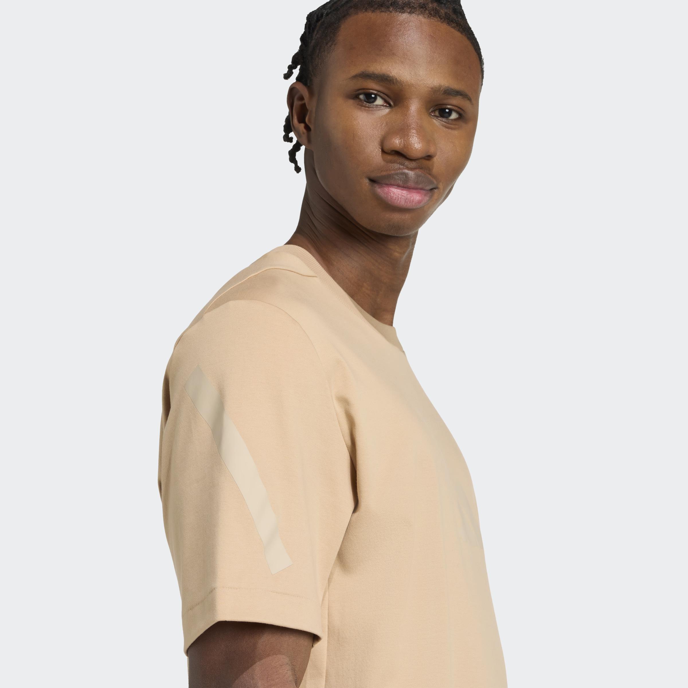 Adidas Z.N.E. T-Shirt, Brown, A901_ONE, large image number 3
