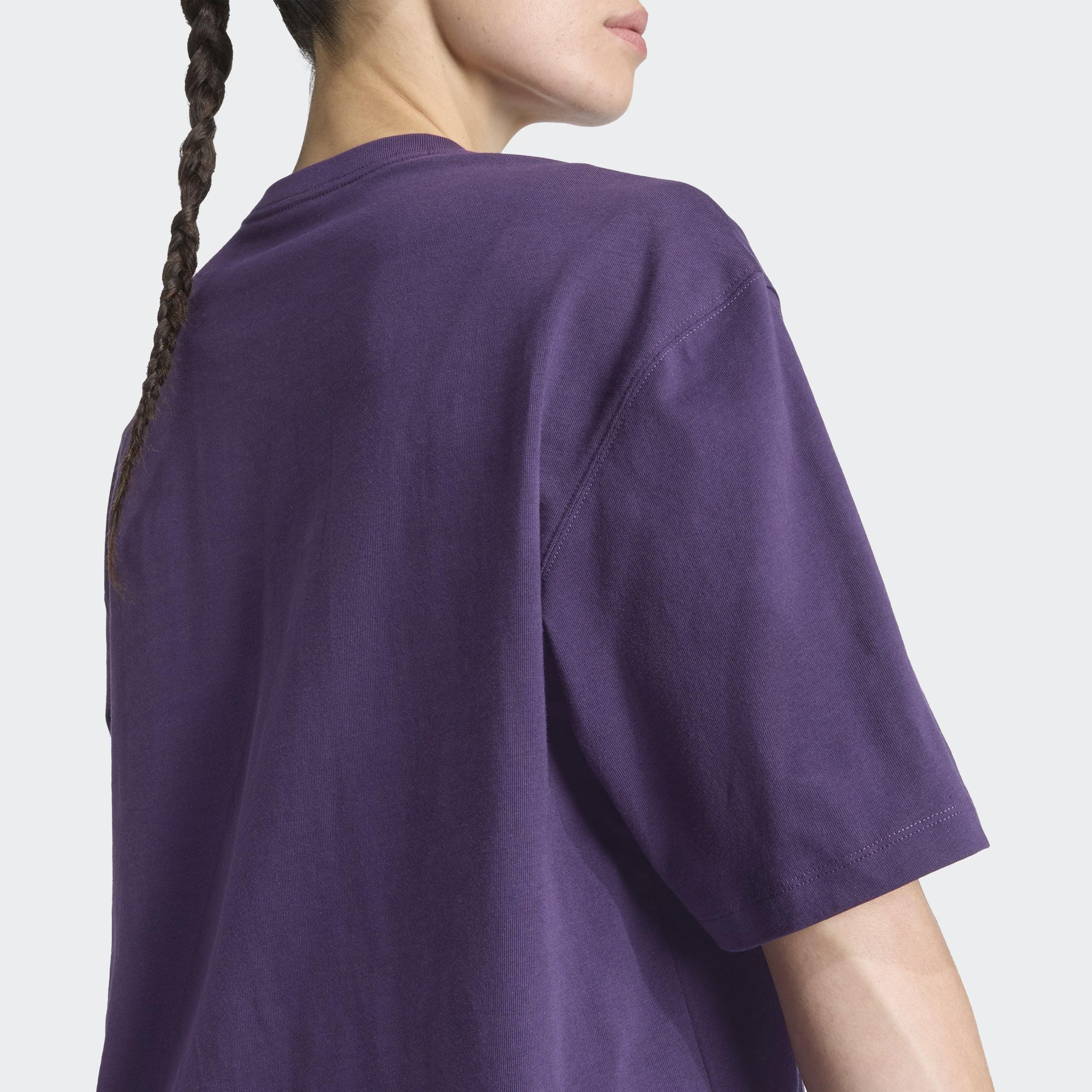 Essentials Boyfriend T-Shirt, Purple, A901_ONE, large image number 2