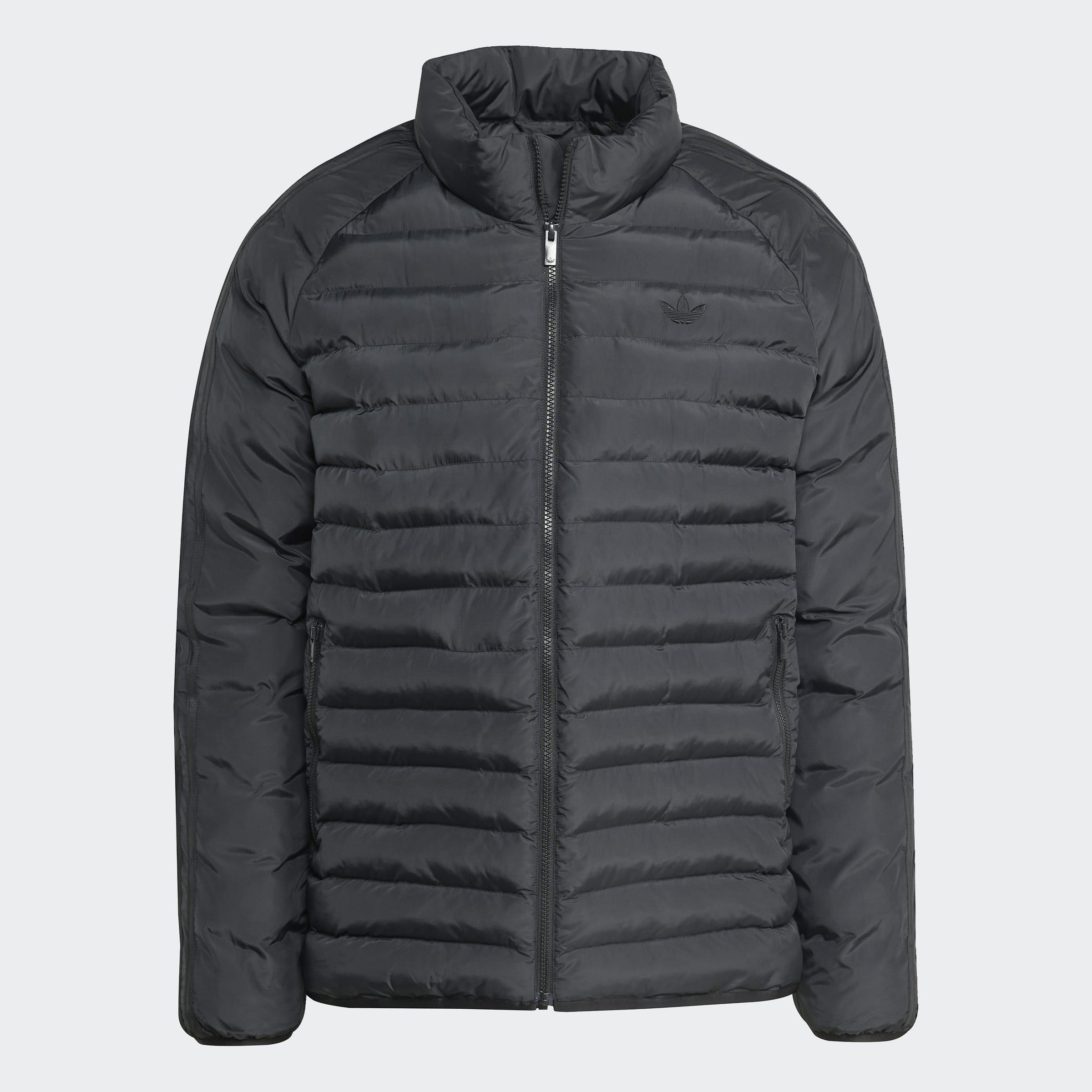 Padded Collar Jacket, Black