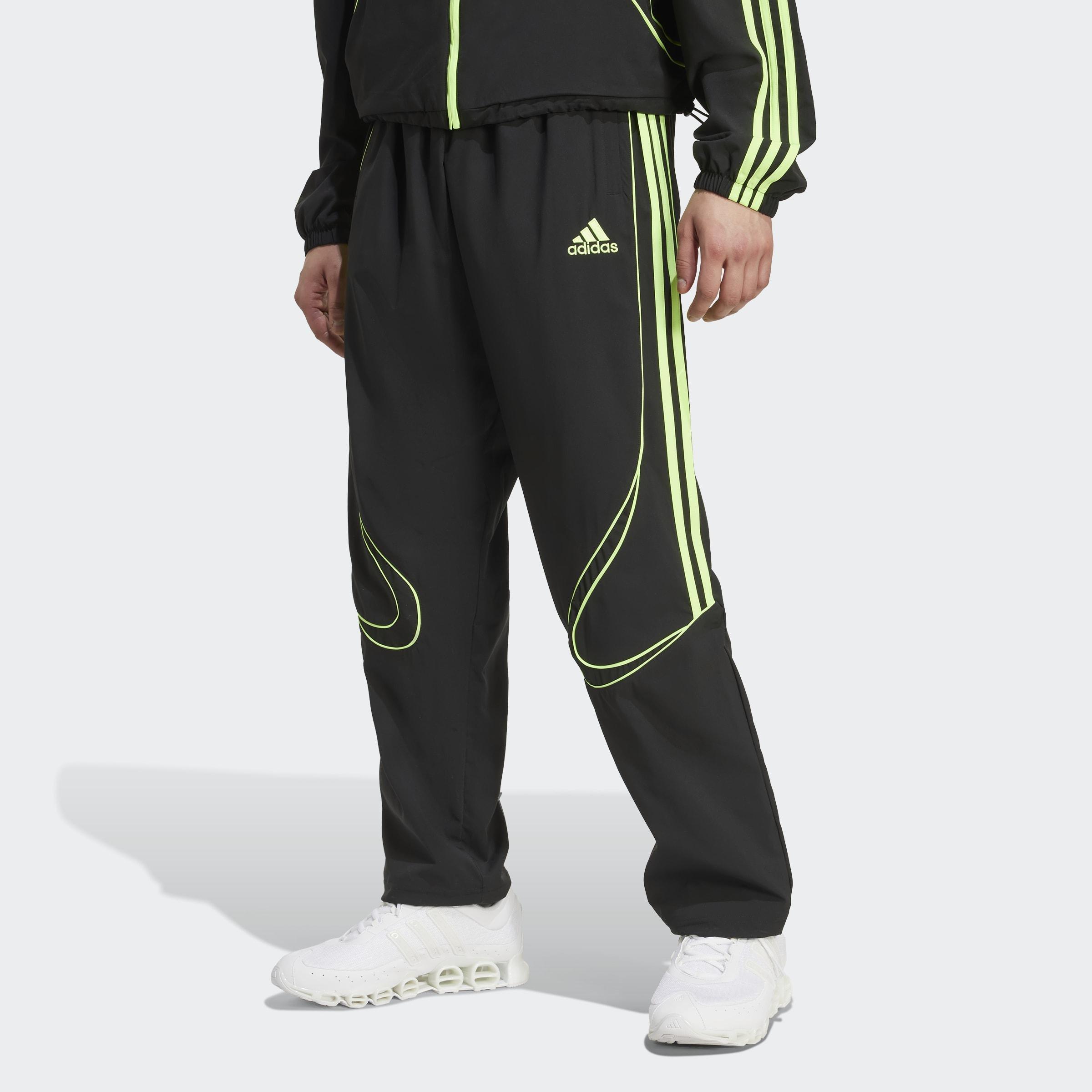 Teamgeist Adicolor Track Tracksuit Bottoms, Black, A901_ONE, large image number 5