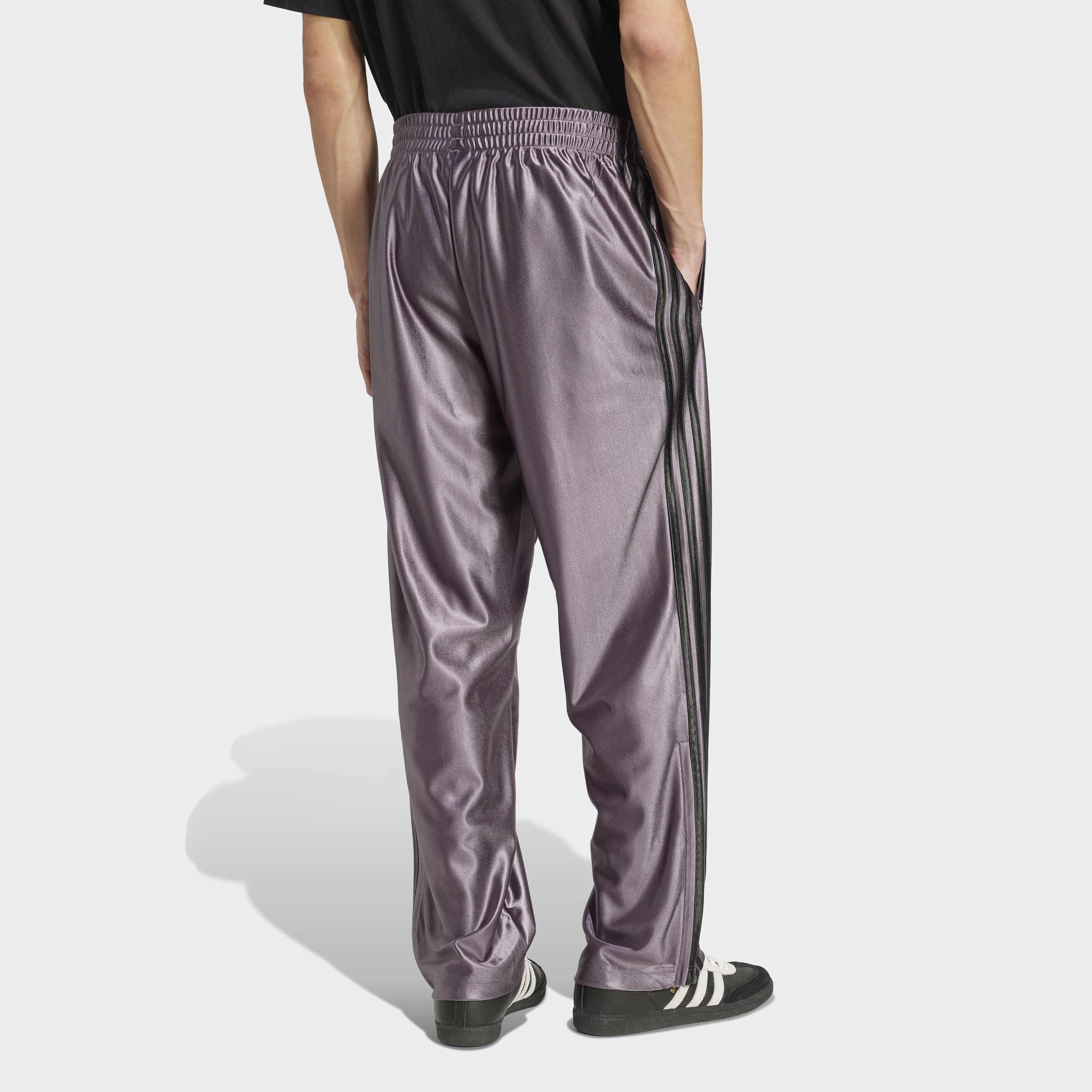 Firebird Adicolor Metallic Track Tracksuit Bottoms, Grey