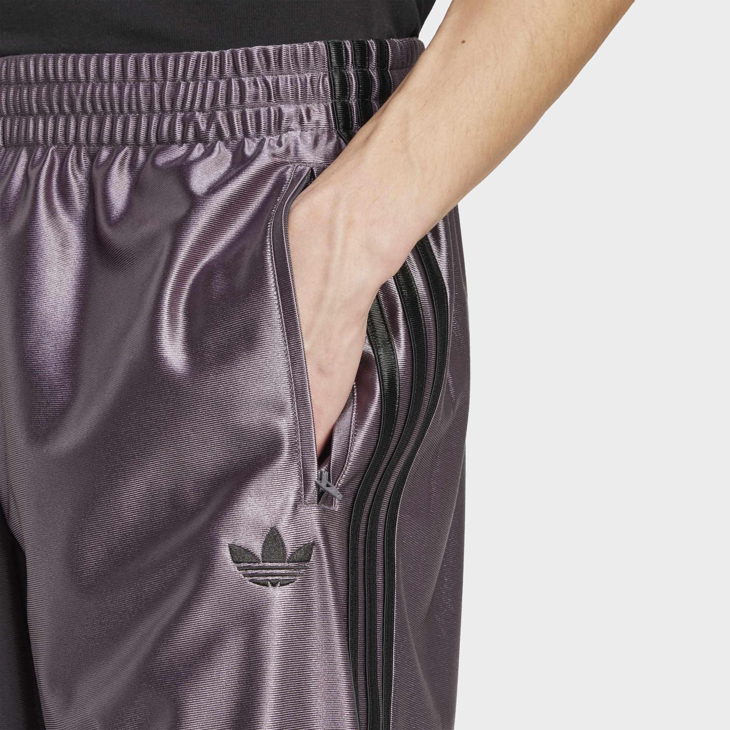 Firebird Adicolor Metallic Track Tracksuit Bottoms, Grey, A901_ONE, large image number 3