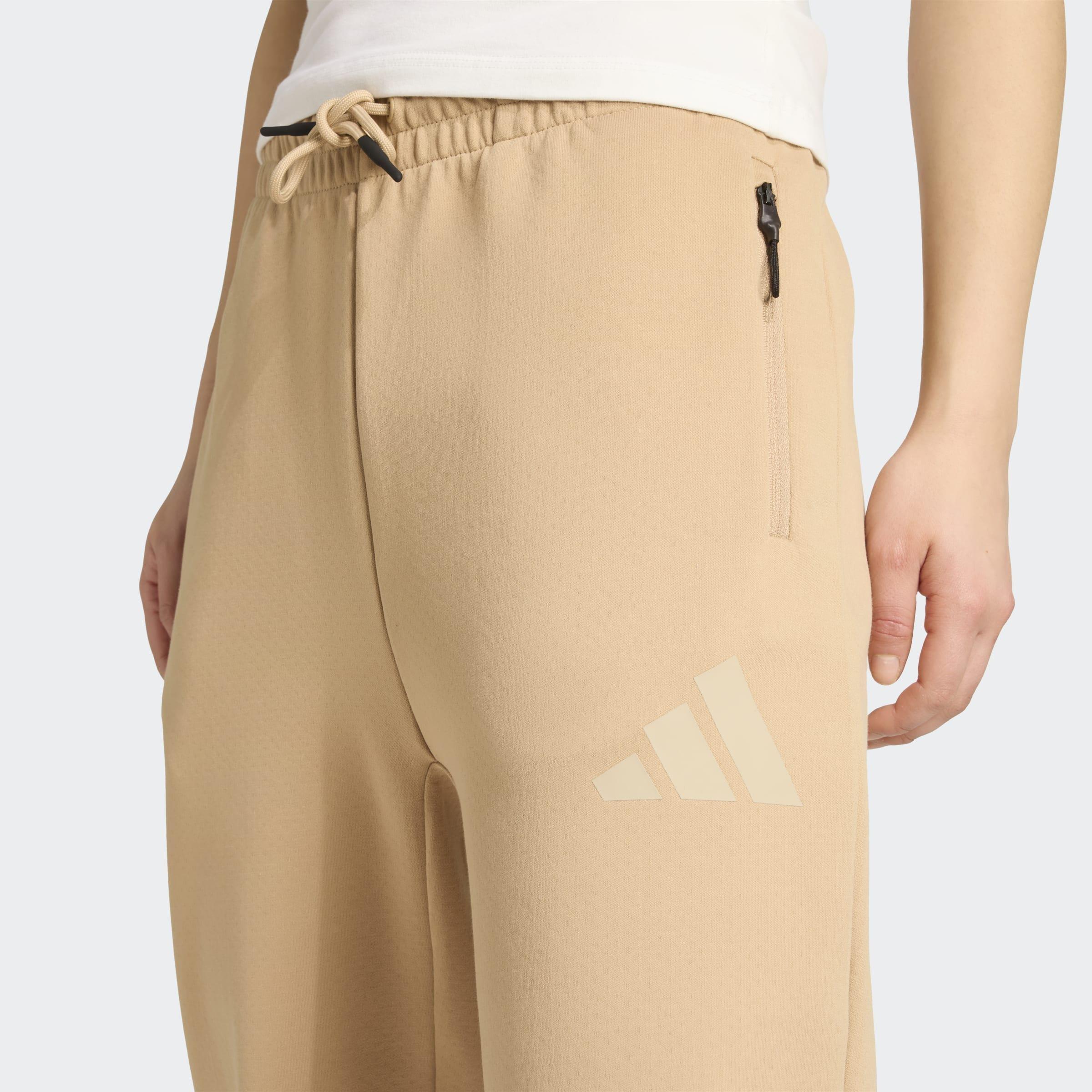 Adidas Z.N.E. Tracksuit Bottoms, Brown, A901_ONE, large image number 2