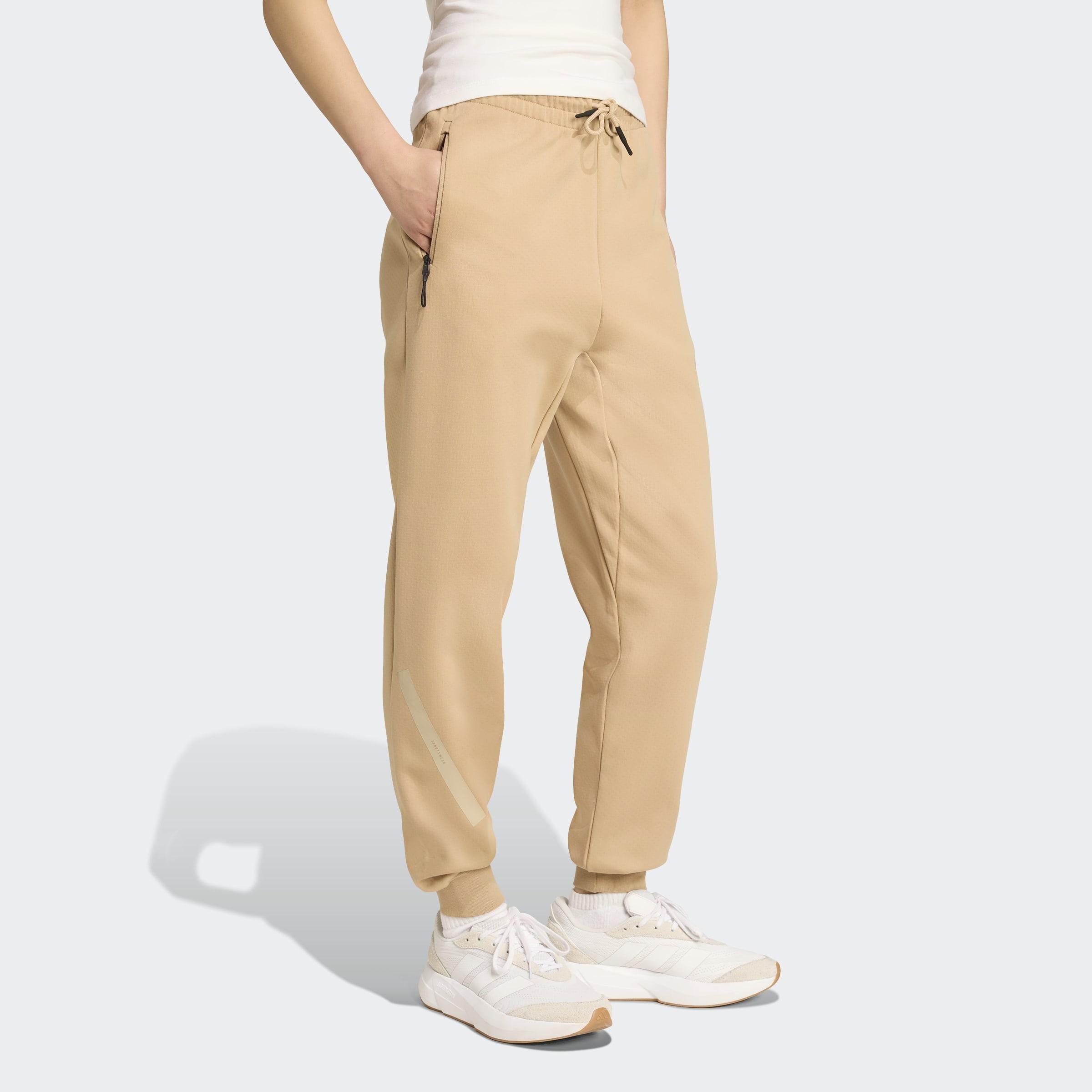 Adidas Z.N.E. Tracksuit Bottoms, Brown, A901_ONE, large image number 4
