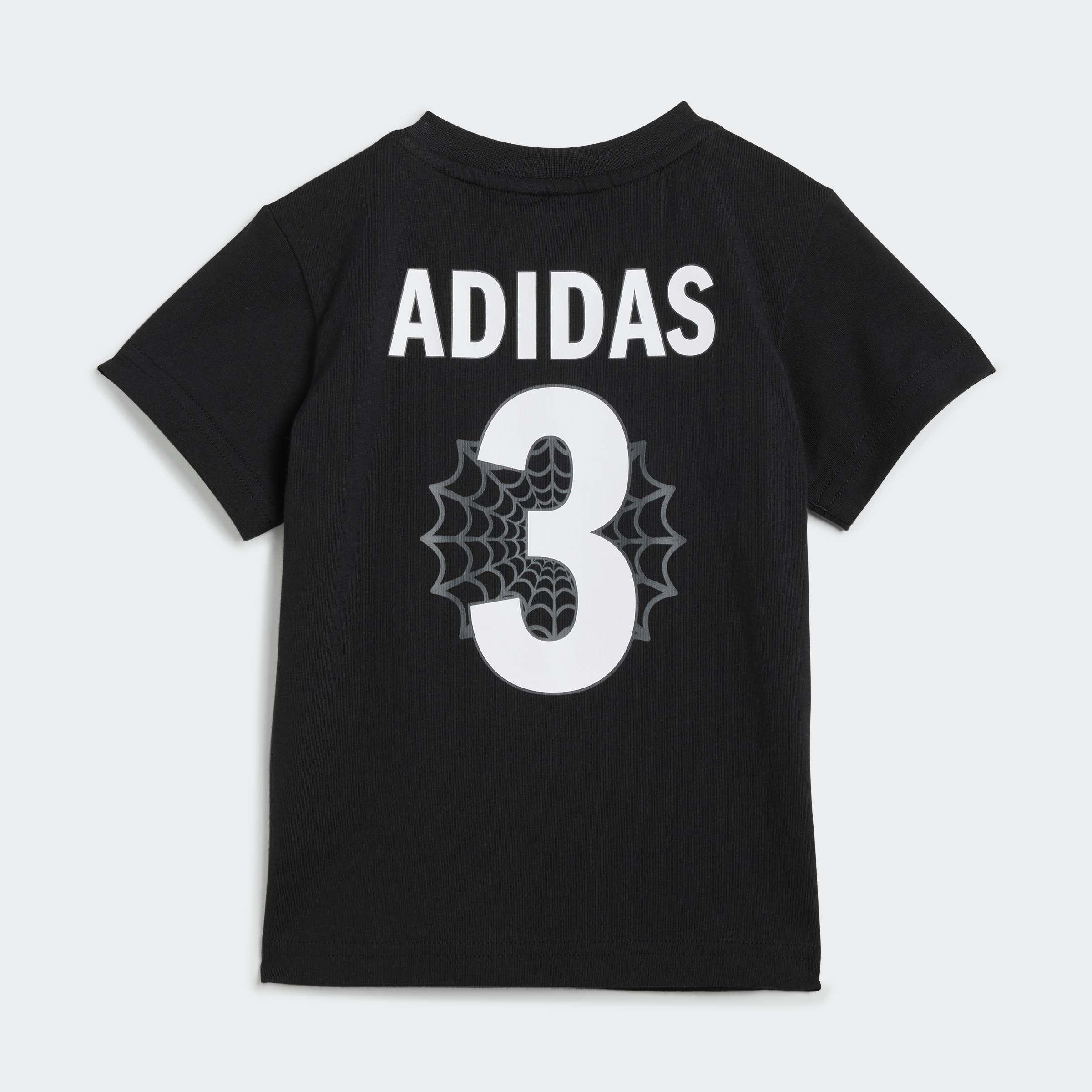 Kids Unisex Marvel Spider-Man Tee Set, Black, A901_ONE, large image number 2