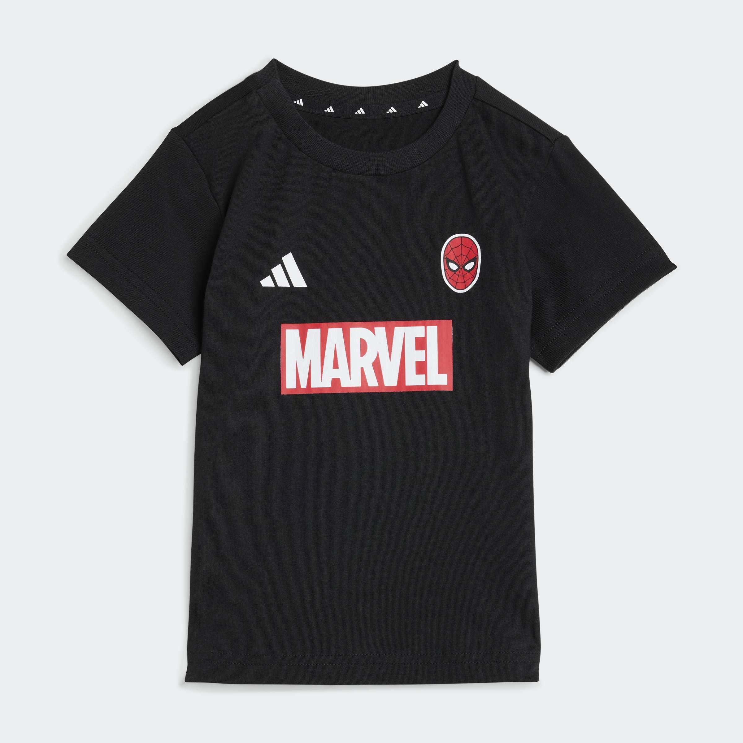 Kids Unisex Marvel Spider-Man Tee Set, Black, A901_ONE, large image number 6