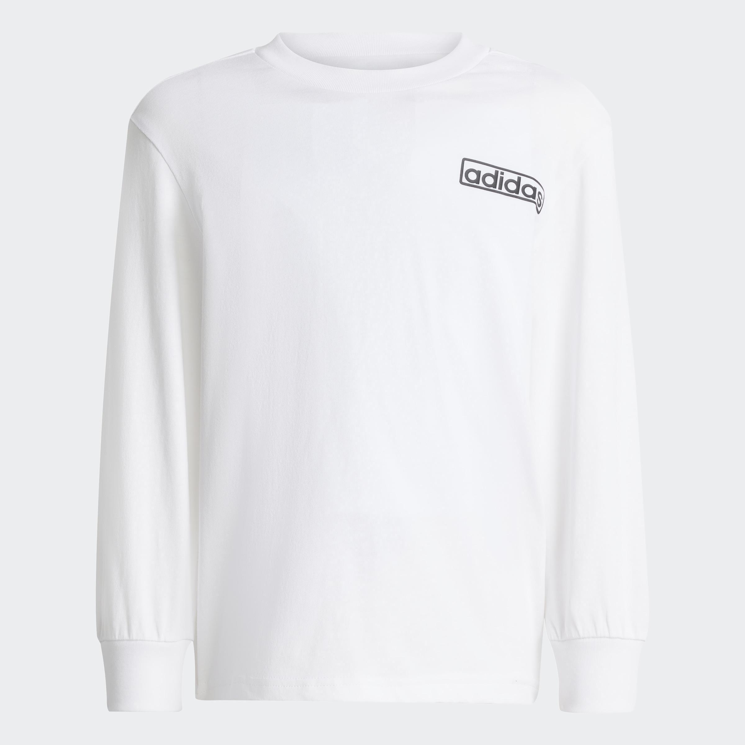 Kids Unisex Adibreak Long Sleeve Tee Set, Black, A901_ONE, large image number 6