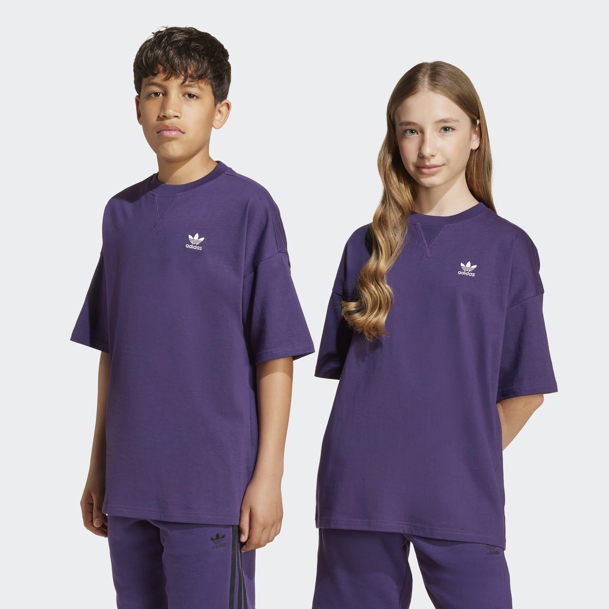 Kids Unisex T-Shirt, Purple, A901_ONE, large image number 6