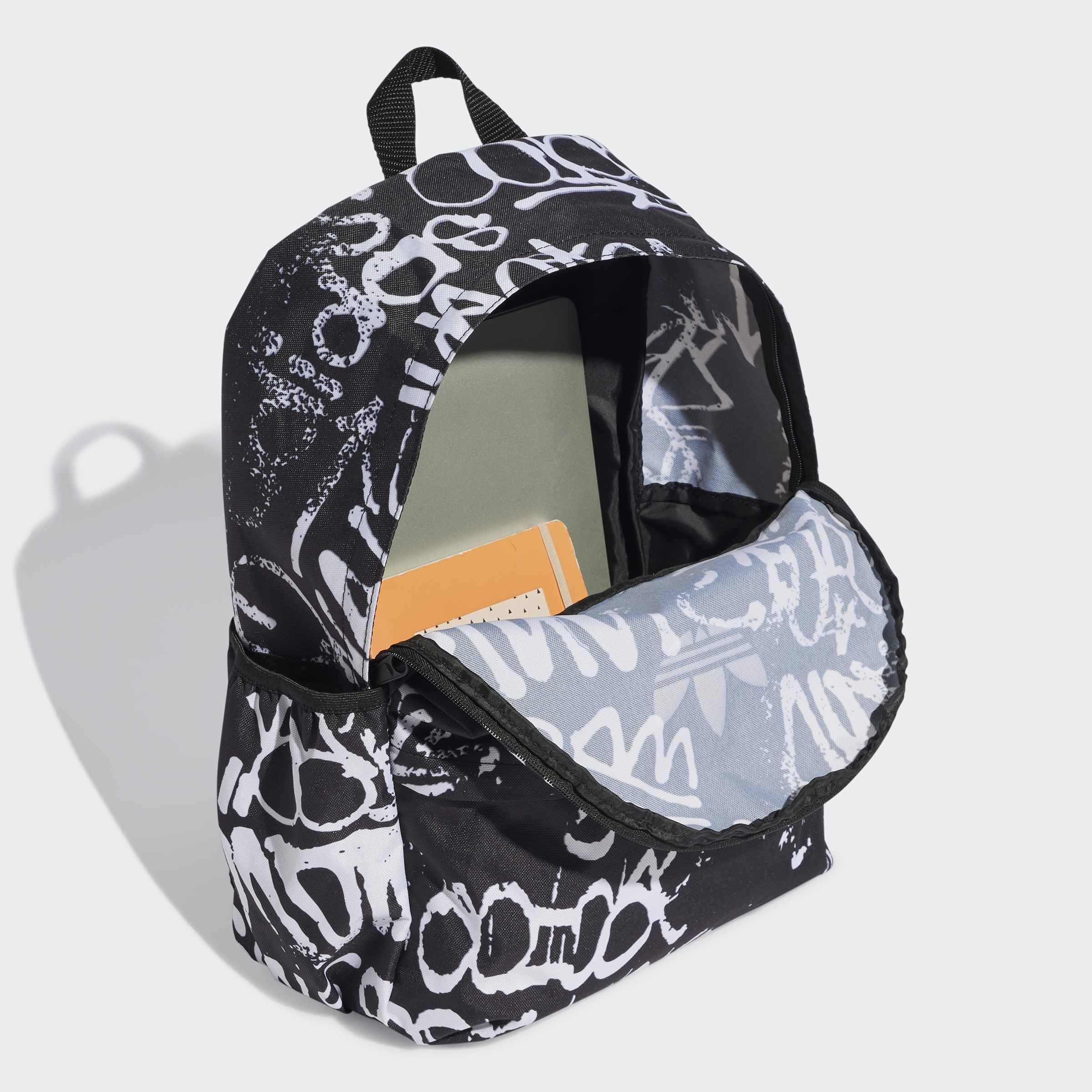 Unisex Graphic Classic Backpack, Black, A901_ONE, large image number 2