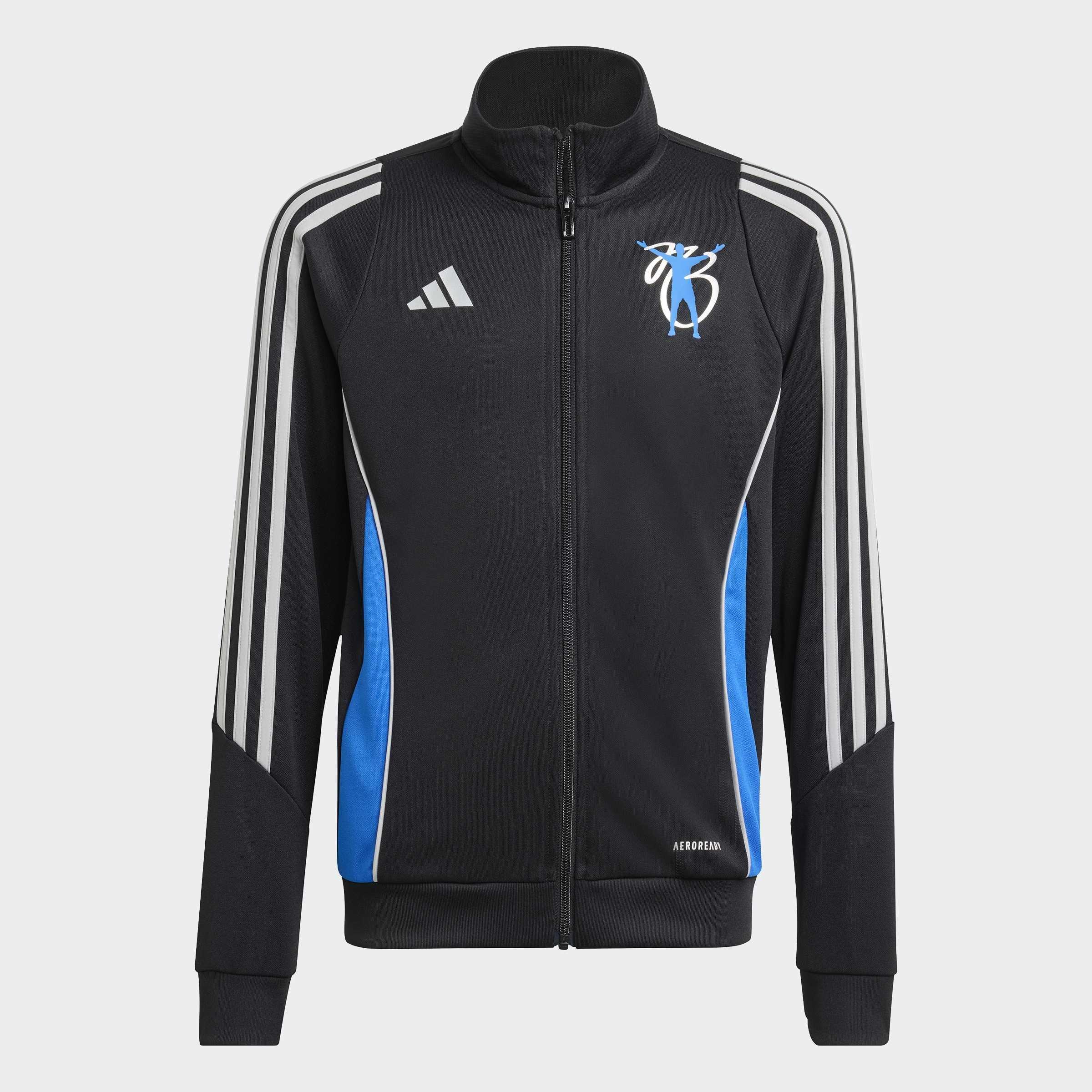 Kids Unisex Jude Bellingham Training Track Top, Black, A901_ONE, large image number 0