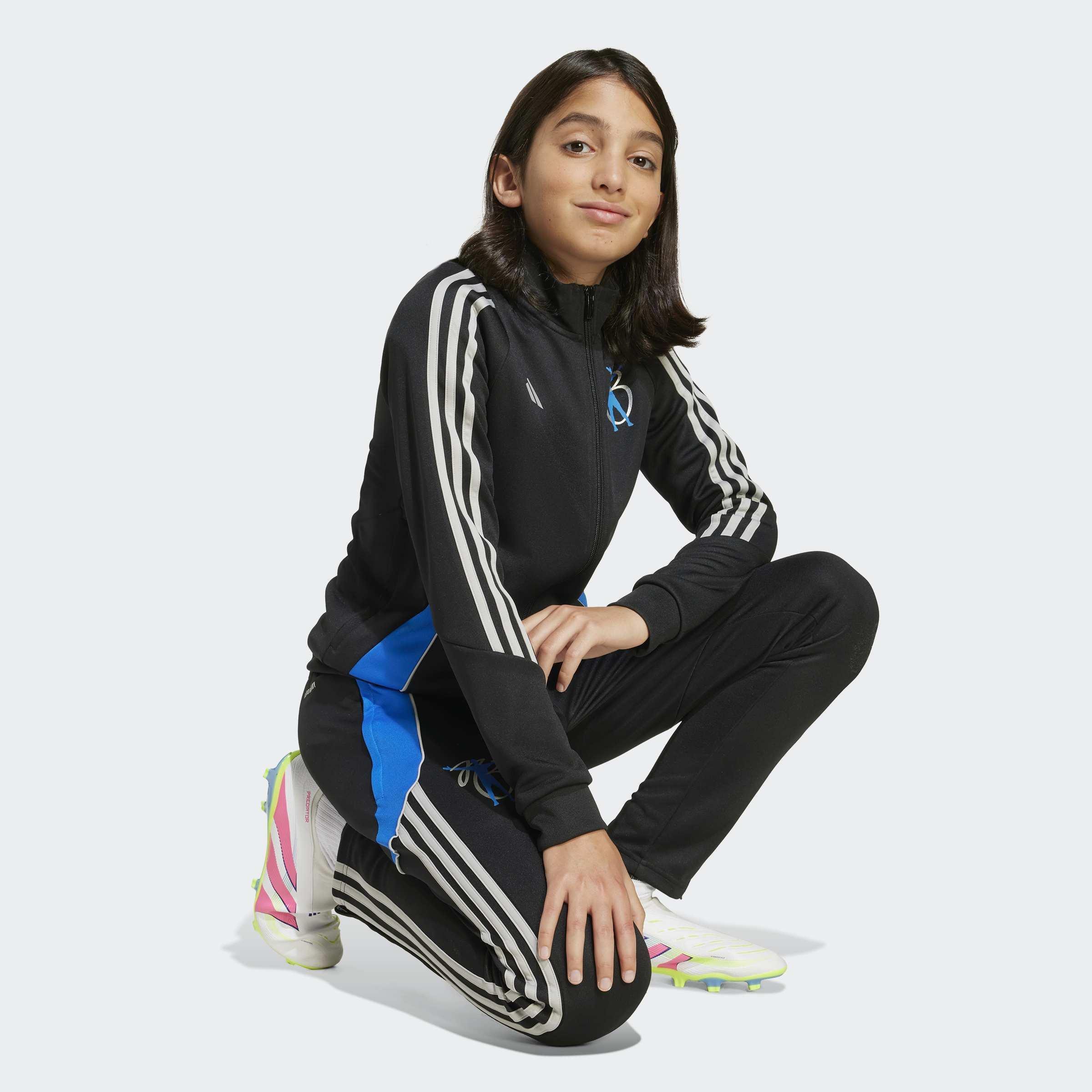 Kids Unisex Jude Bellingham Training Track Top, Black, A901_ONE, large image number 3