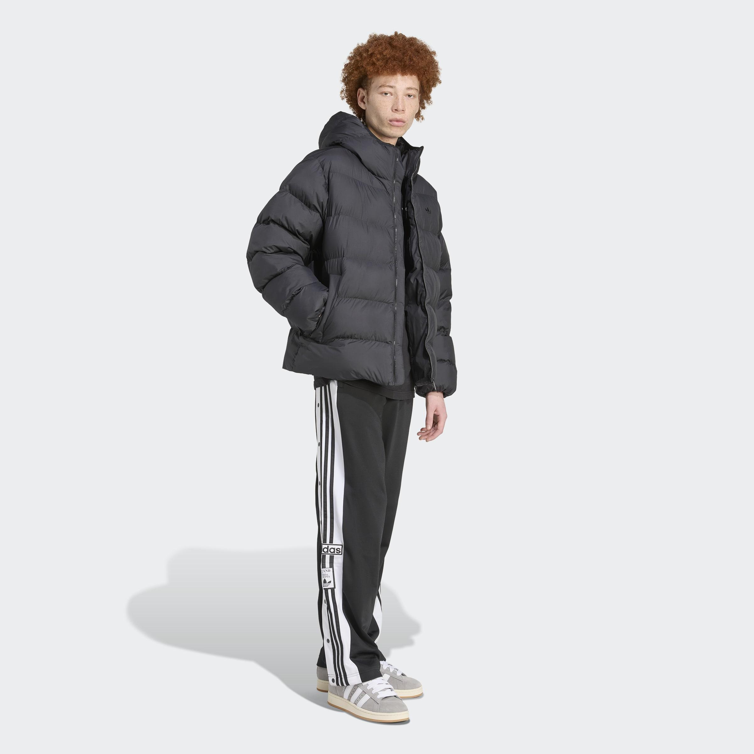 Tonal Hooded Puffer Jacket, Black, A901_ONE, large image number 5