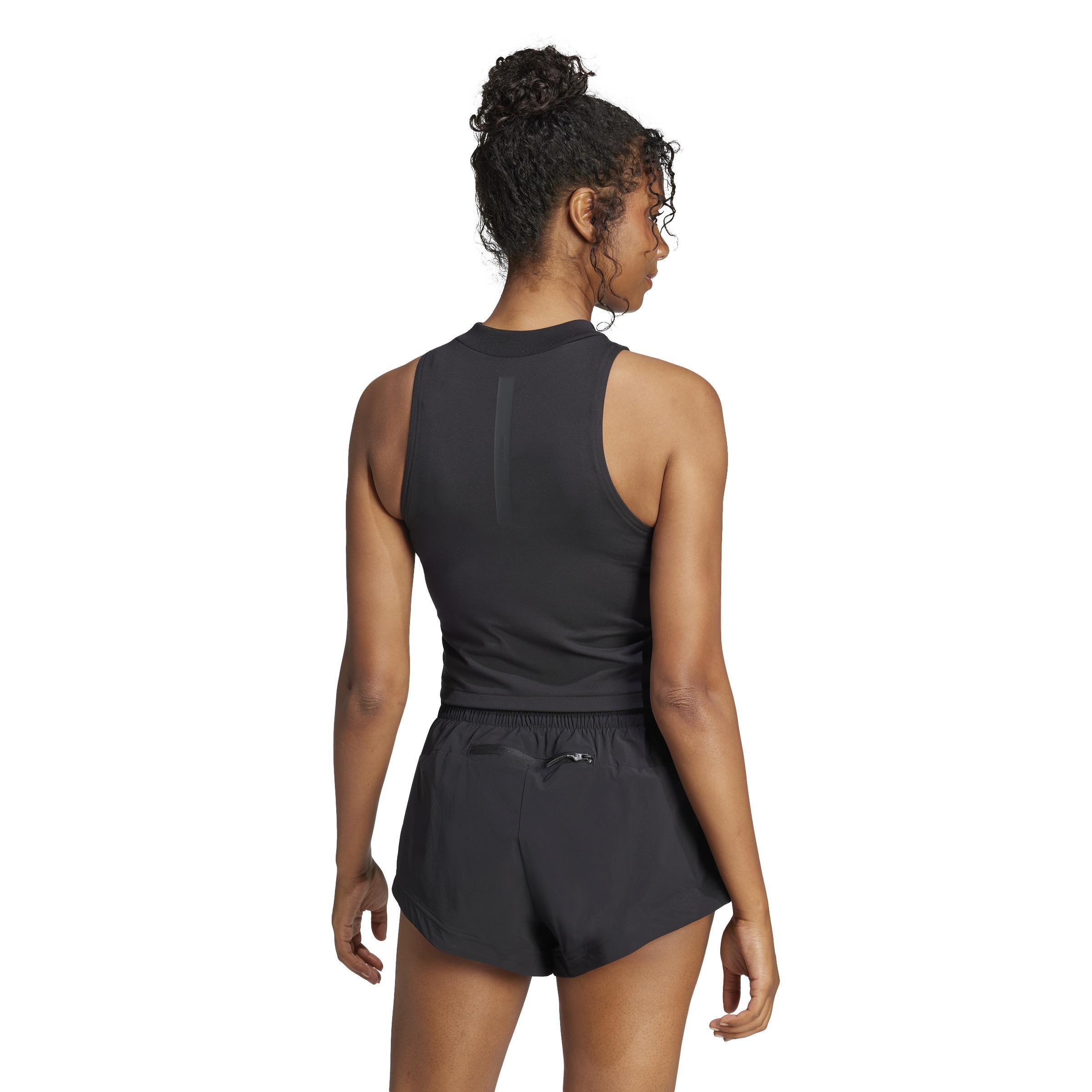 adidas Z.N.E. Tank Top, Black, A901_ONE, large image number 3