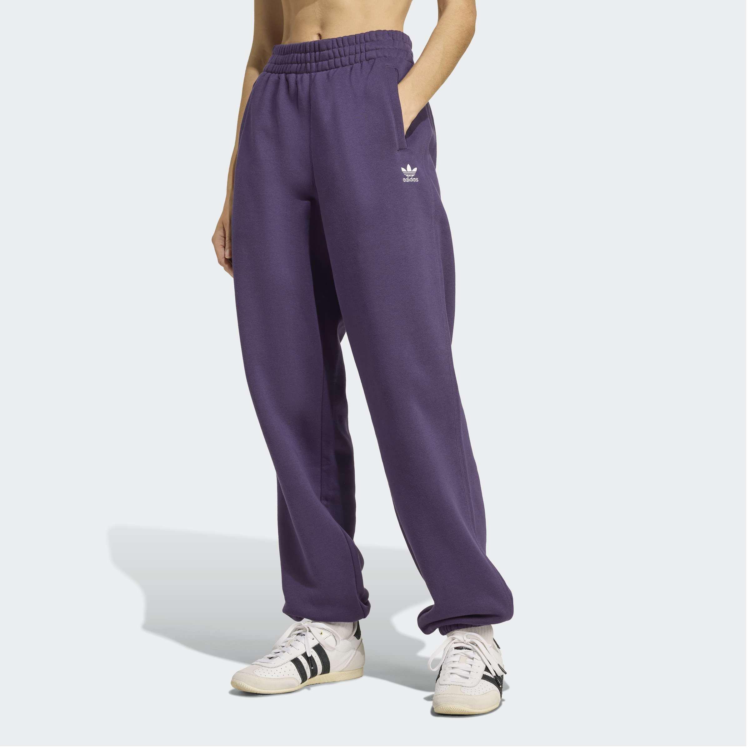 Essentials Fleece Loose Joggers, Purple, A901_ONE, large image number 4