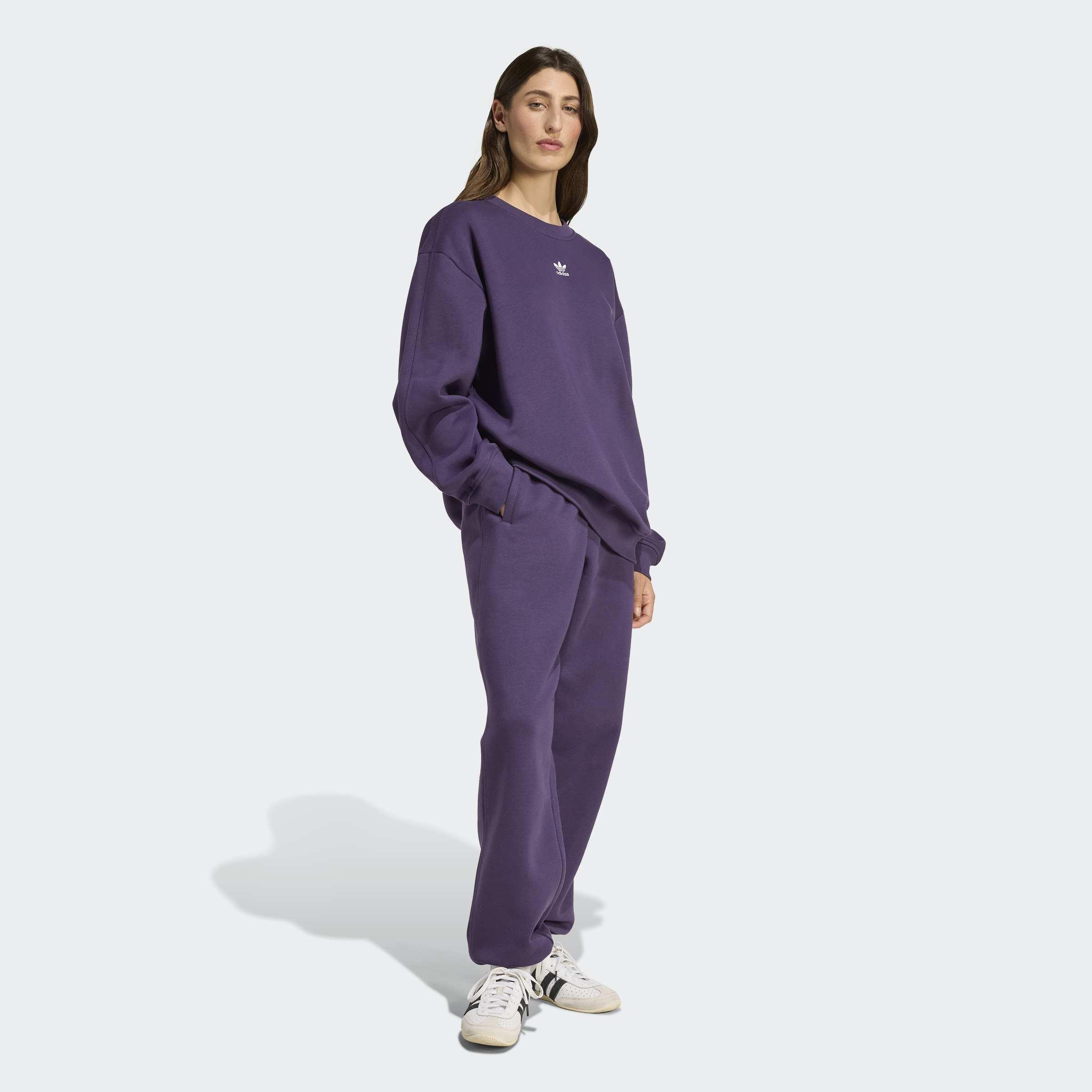Essentials Fleece Loose Joggers, Purple, A901_ONE, large image number 5