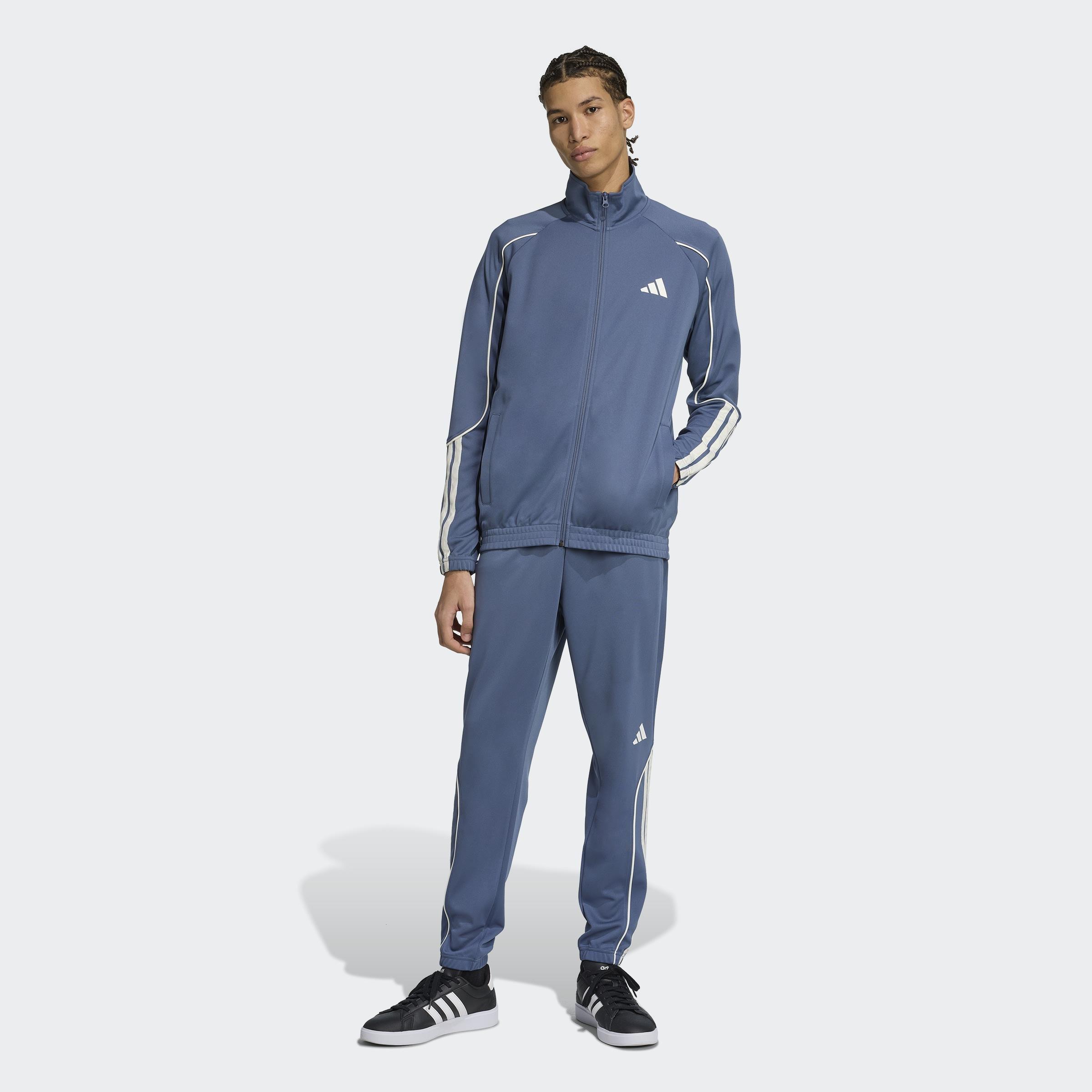 Stadium 3-Stripes Tracksuit, Blue, A901_ONE, medium