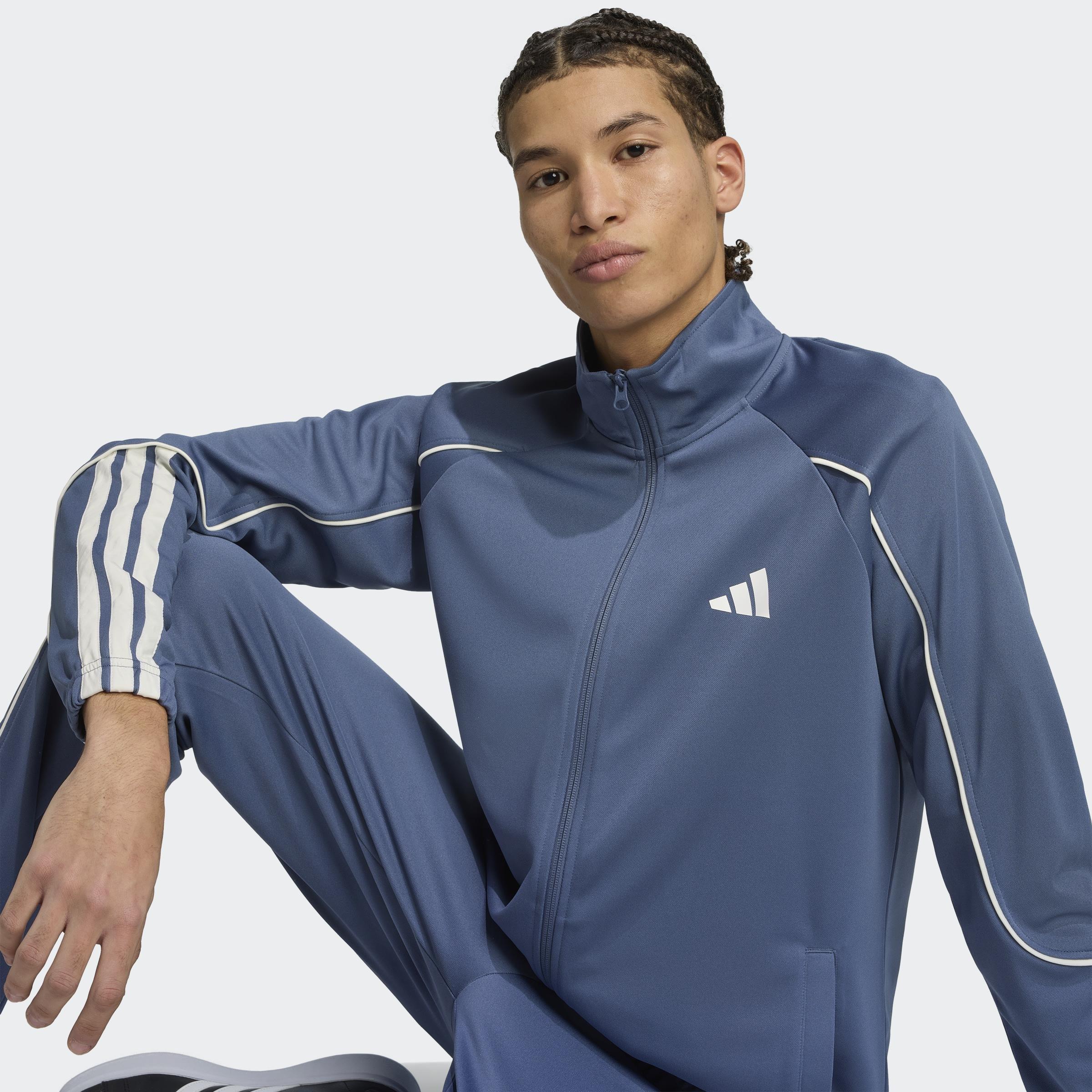 Stadium 3-Stripes Tracksuit, Blue, A901_ONE, large image number 3