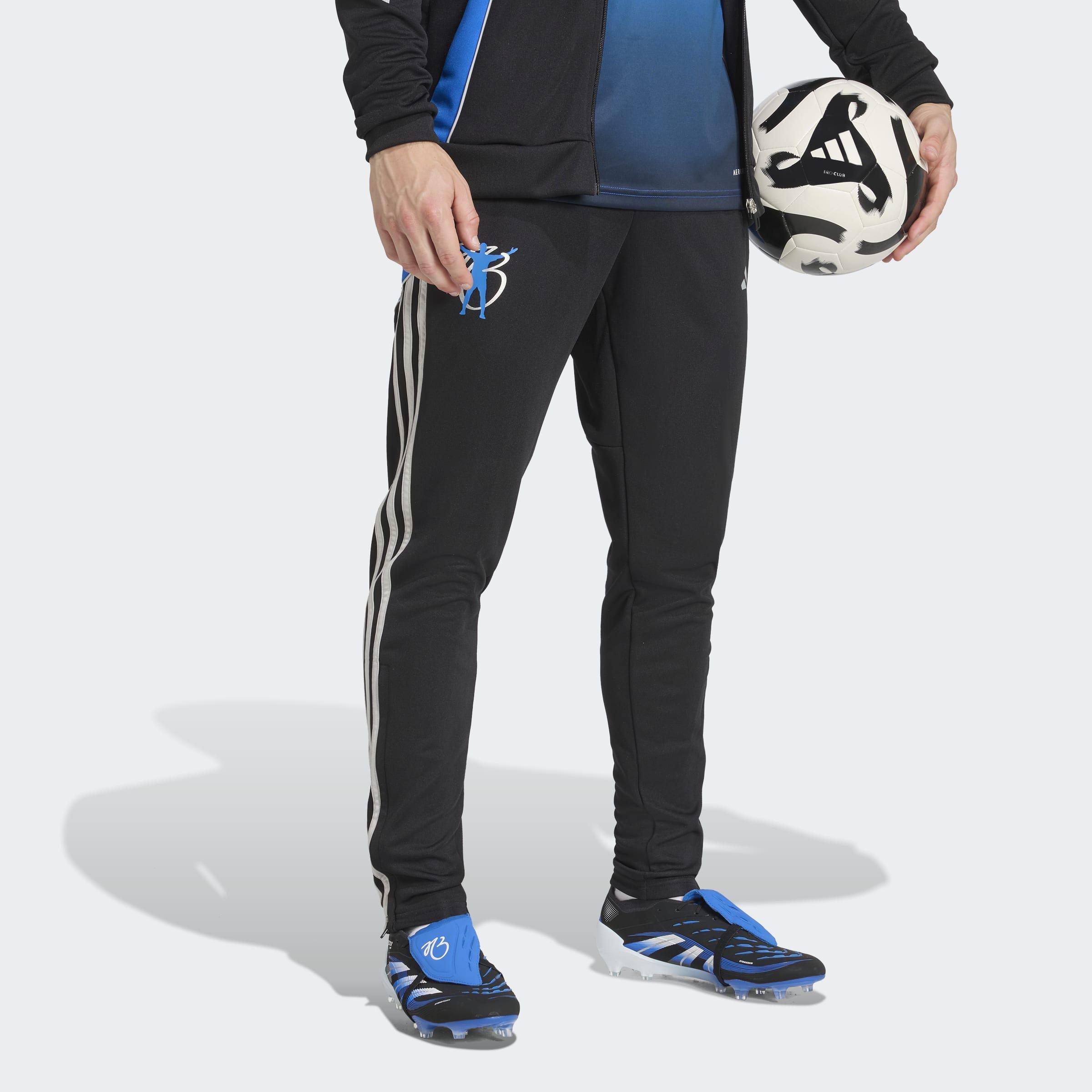 Jude Bellingham Training Tracksuit Bottoms, Black, A901_ONE, large image number 4