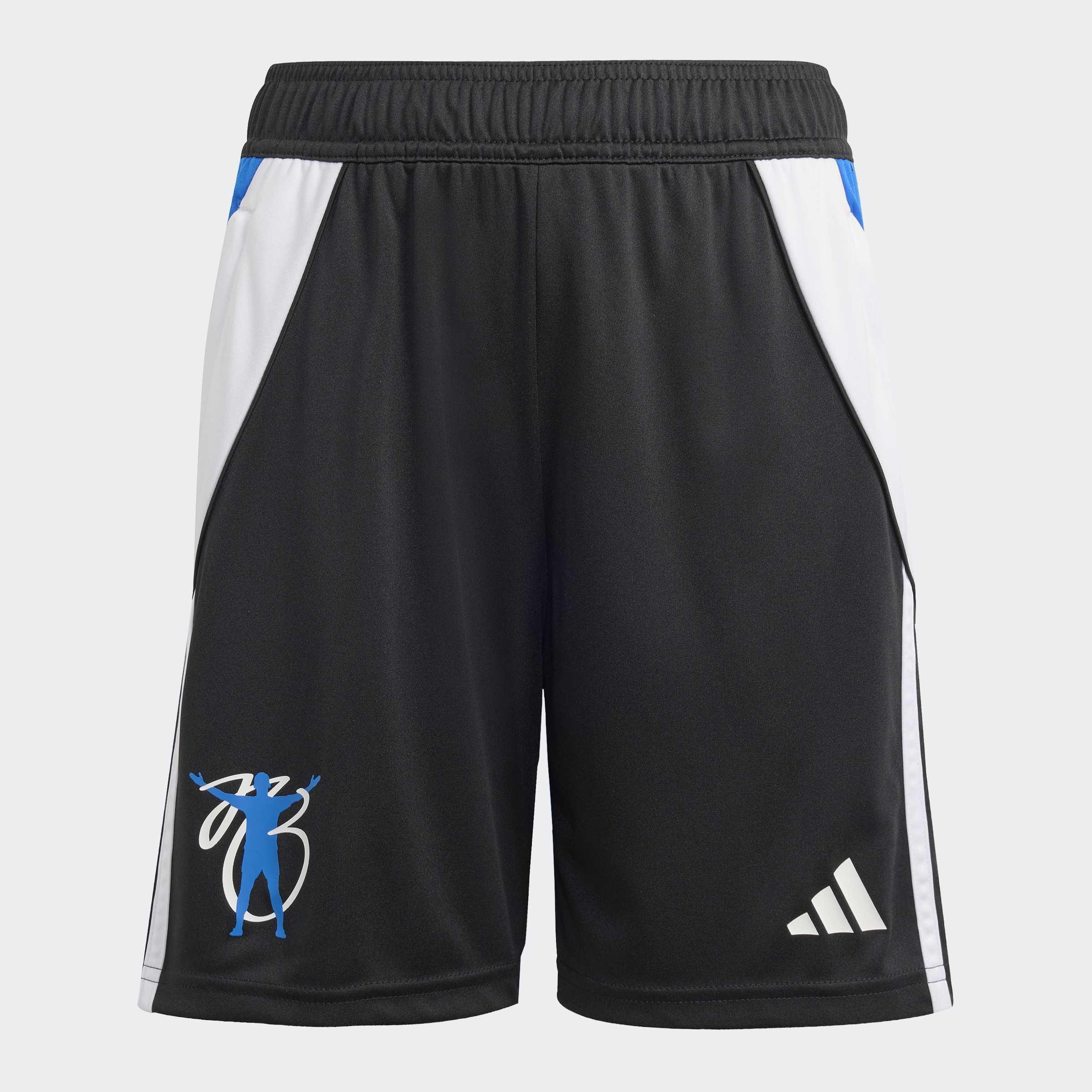 Kids Unisex Jude Bellingham Training Shorts, Black, A901_ONE, large image number 0