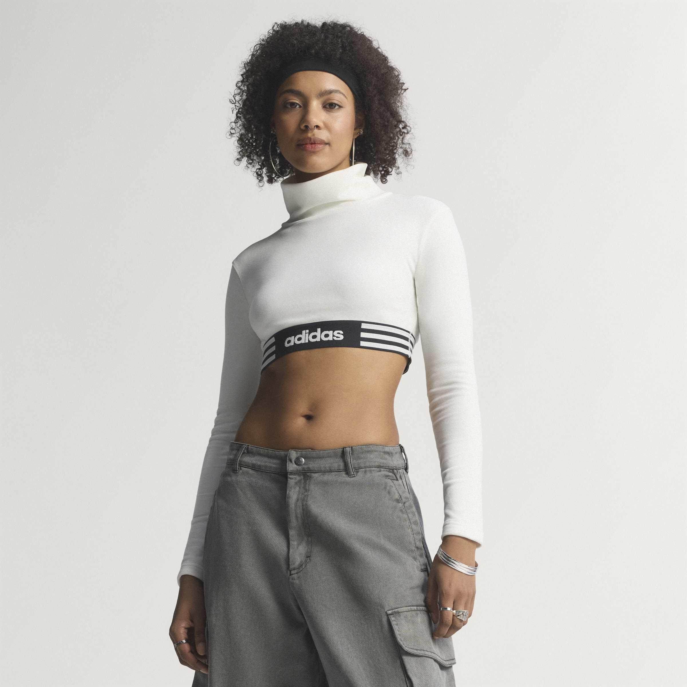 Winterized LS Crop Long-Sleeve Top, White, A901_ONE, large image number 12