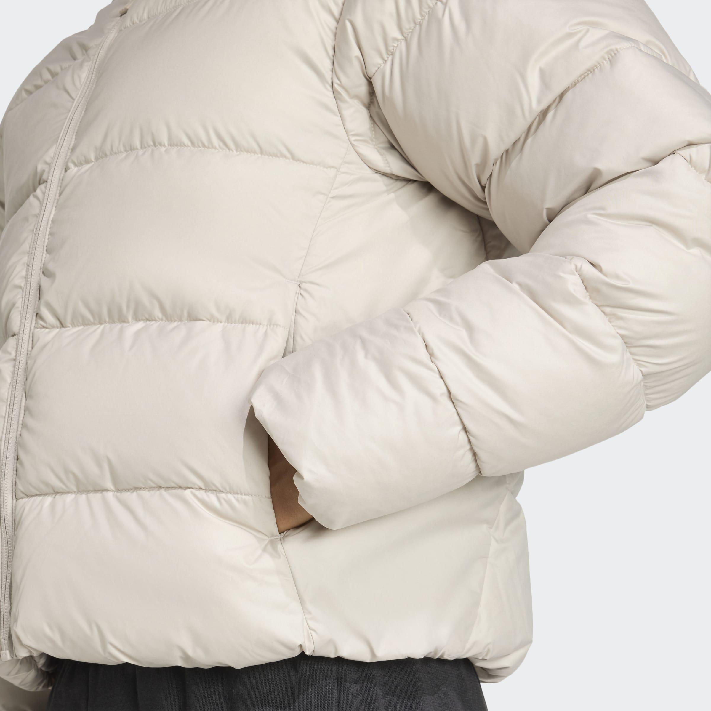 Essentials Climawarm Synthetic Down Puffer Jackets, Grey, A901_ONE, large image number 3