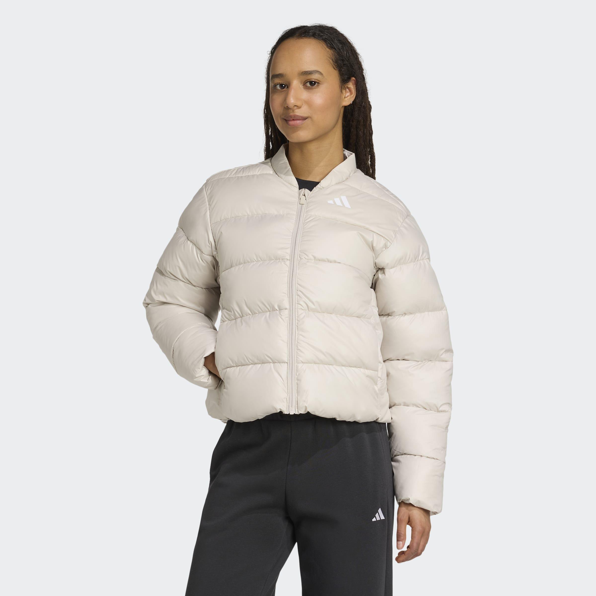 Essentials Climawarm Synthetic Down Puffer Jackets, Grey, A901_ONE, large image number 5