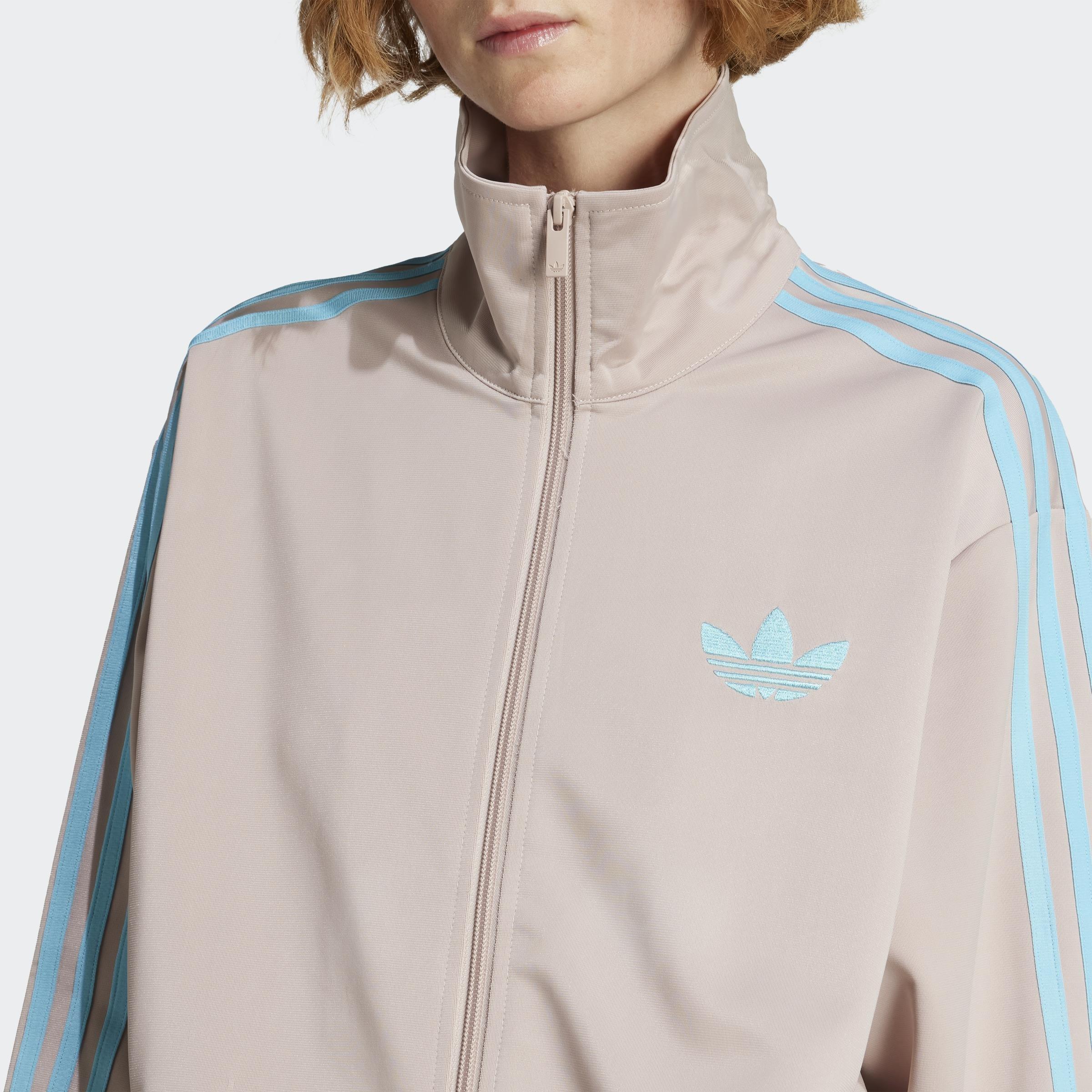 Adicolor Classic Firebird Loose Track Top, Brown, A901_ONE, large image number 2