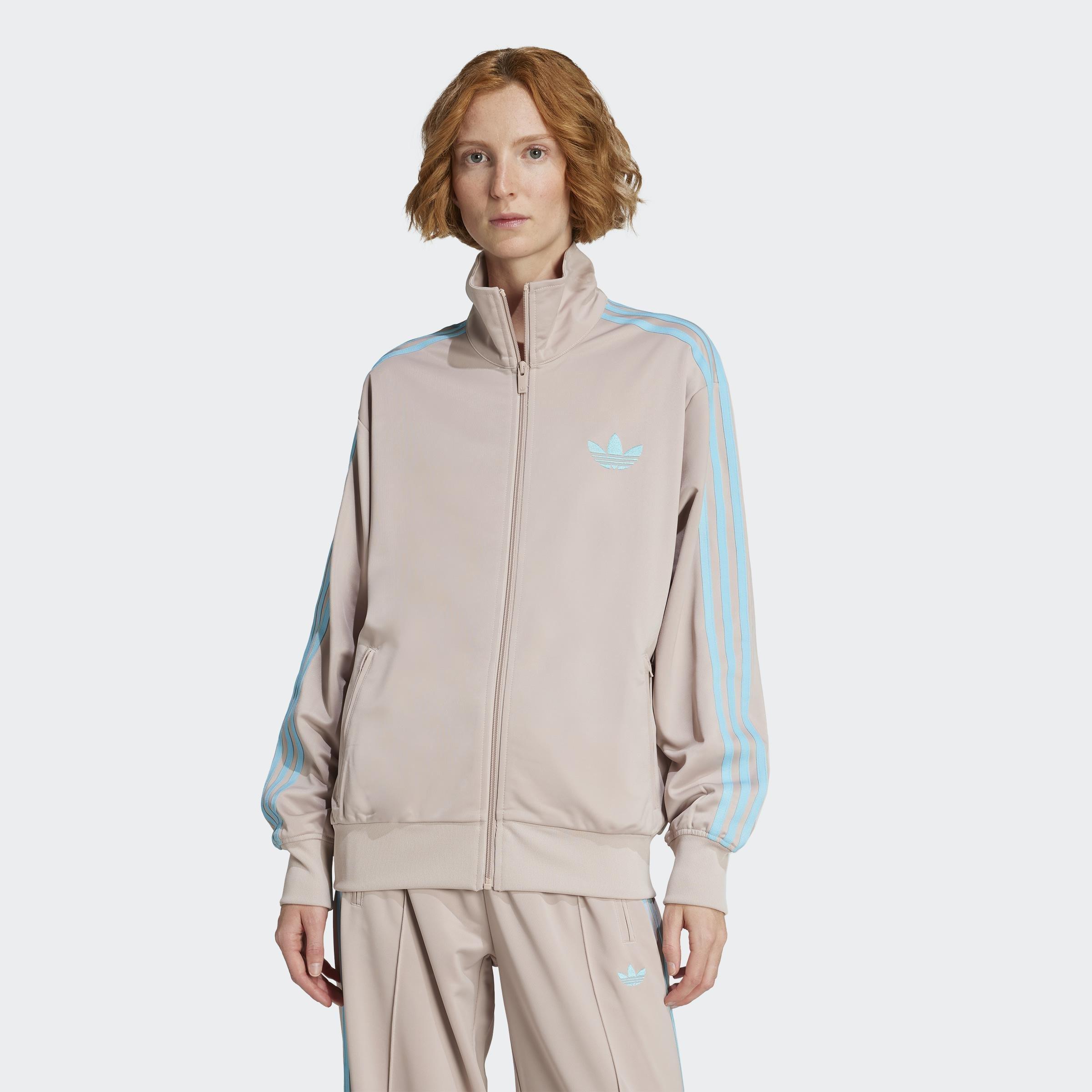 Adicolor Classic Firebird Loose Track Top, Brown, A901_ONE, large image number 5