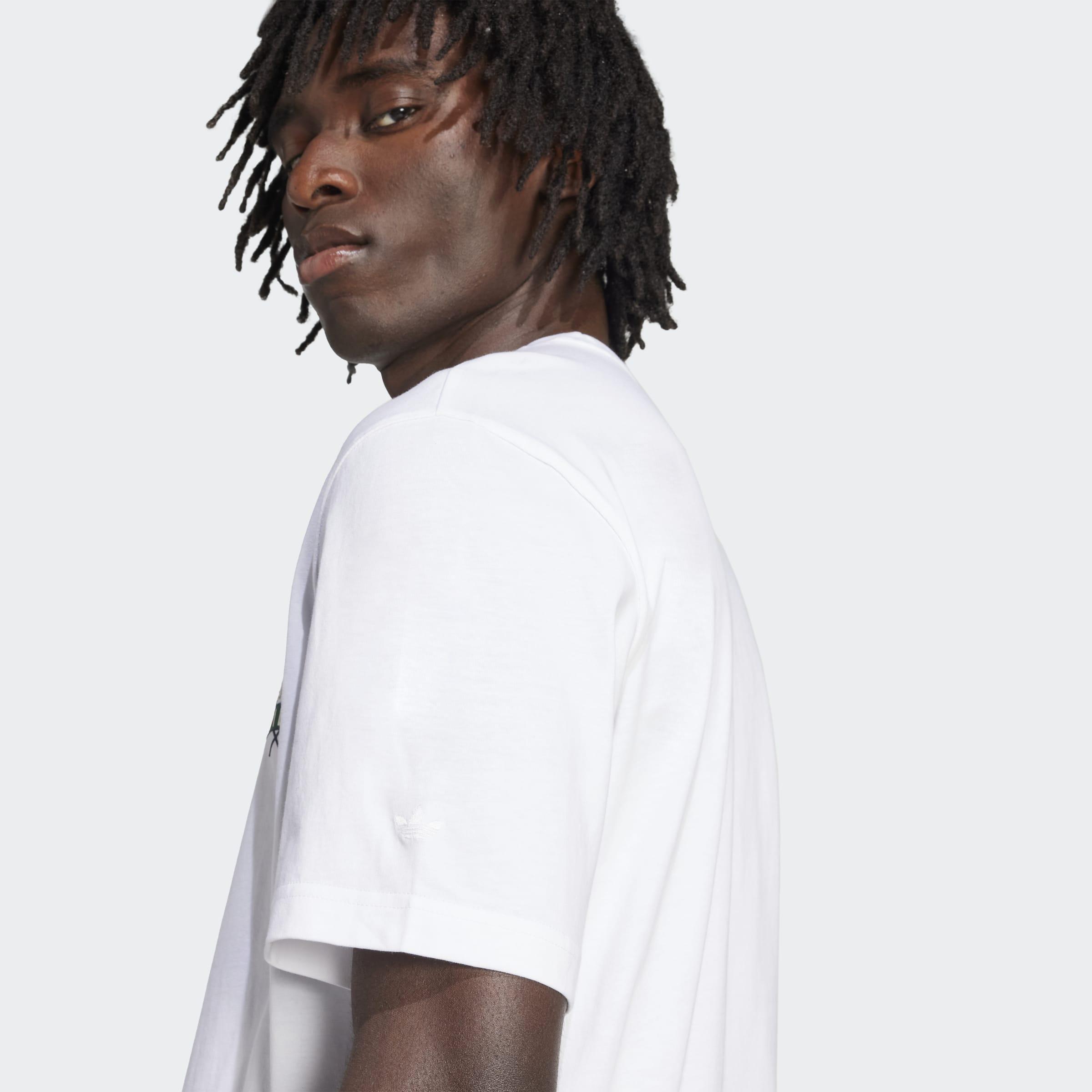 Loose T-Shirt, White, A901_ONE, large image number 2