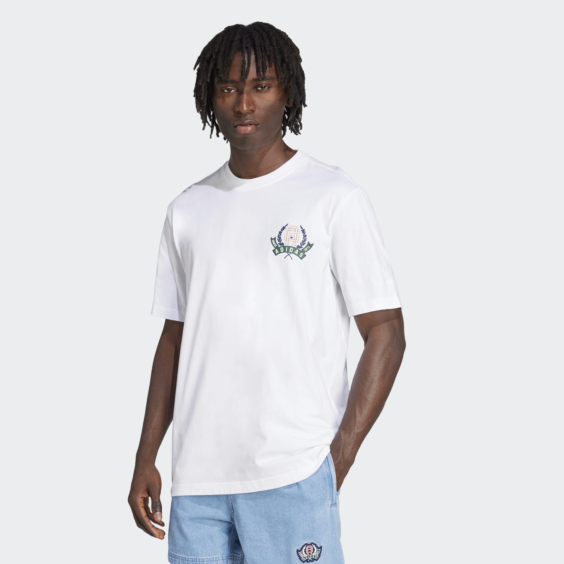 Loose T-Shirt, White, A901_ONE, large image number 4