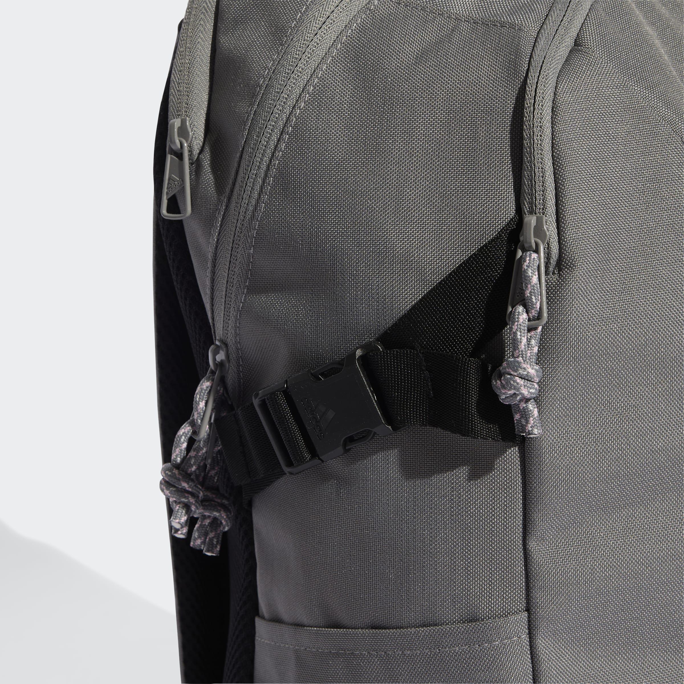 Unisex Power Backpack, Grey, A901_ONE, large image number 4