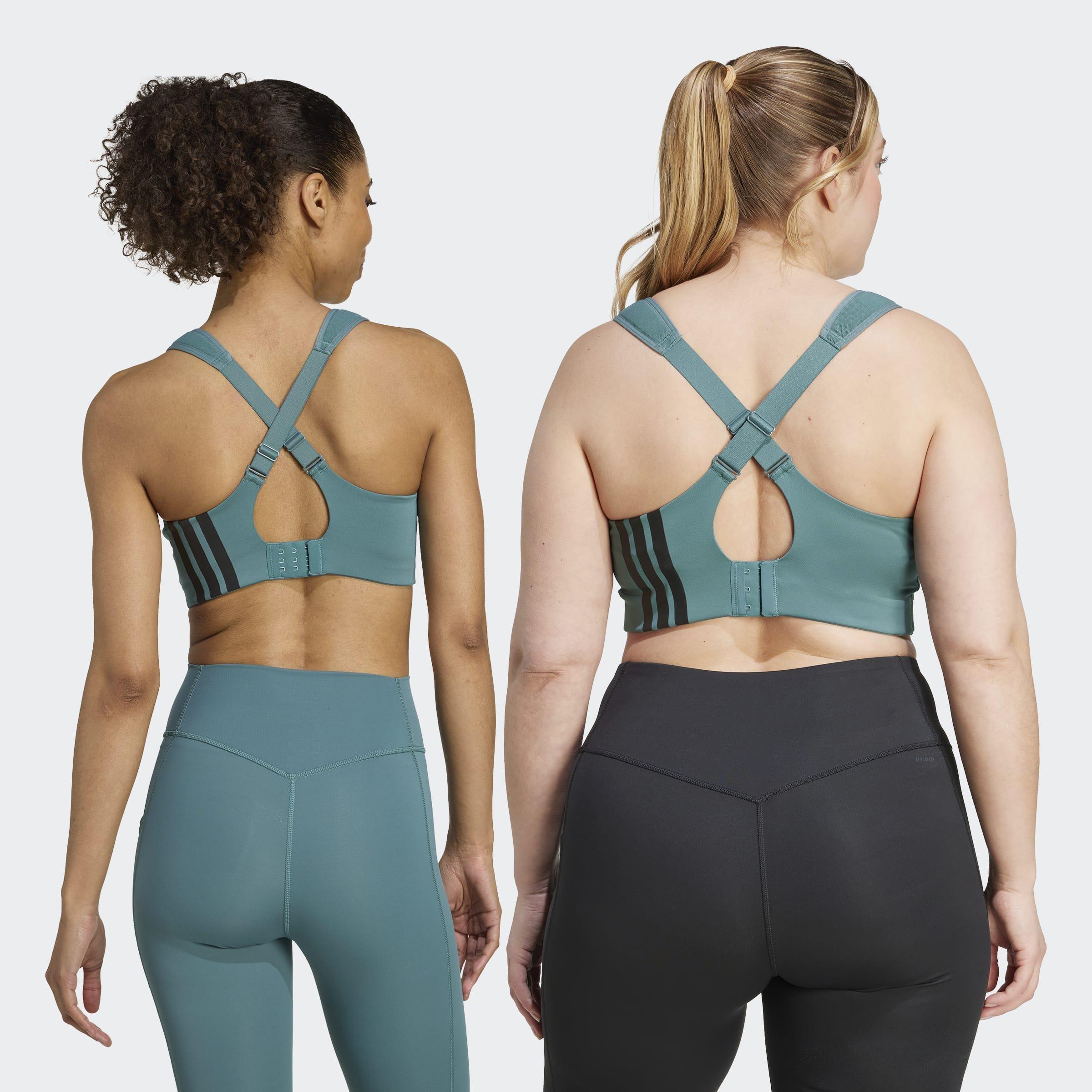 Tlrd Impact Training High Support Bra, Green, A901_ONE, large image number 2