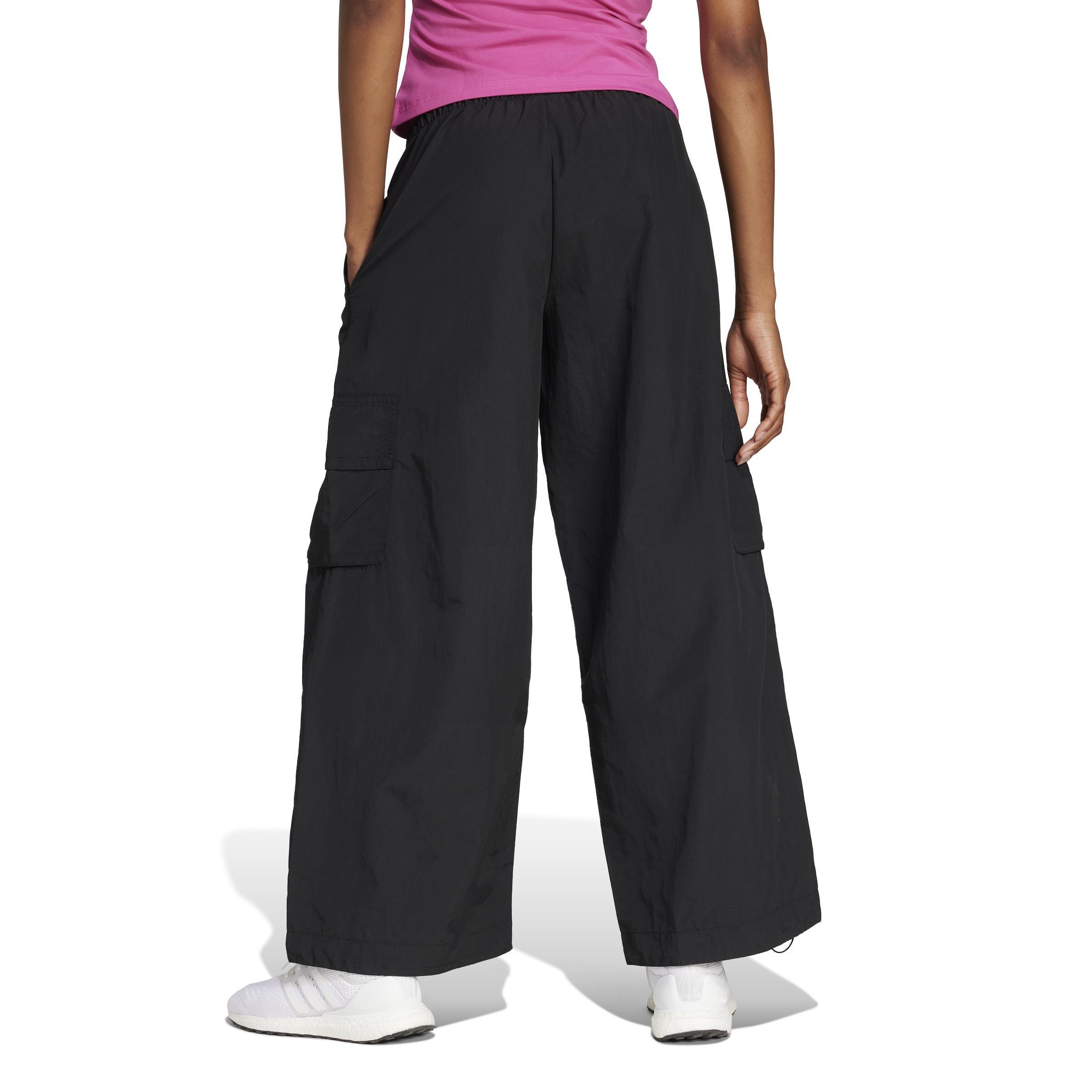 City Escape Parachute Cargo Pants, Black, A901_ONE, large image number 2