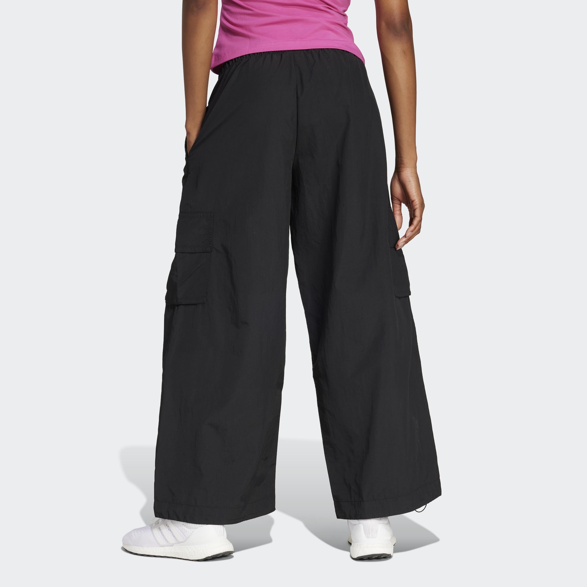 City Escape Parachute Cargo Pants, Black, A901_ONE, large image number 3