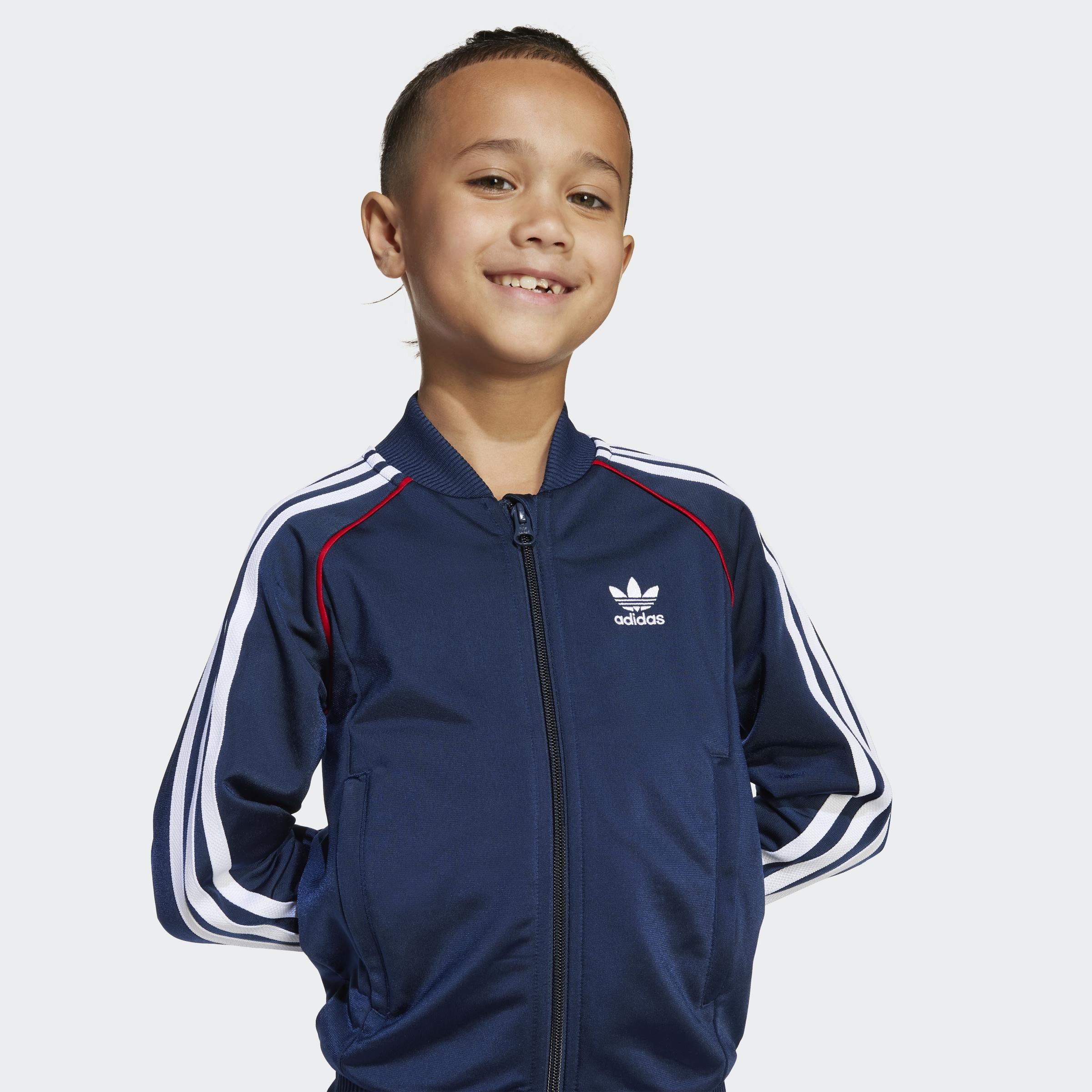 Kids Unisex Adicolor Sst Track Suit, Blue, A901_ONE, large image number 2
