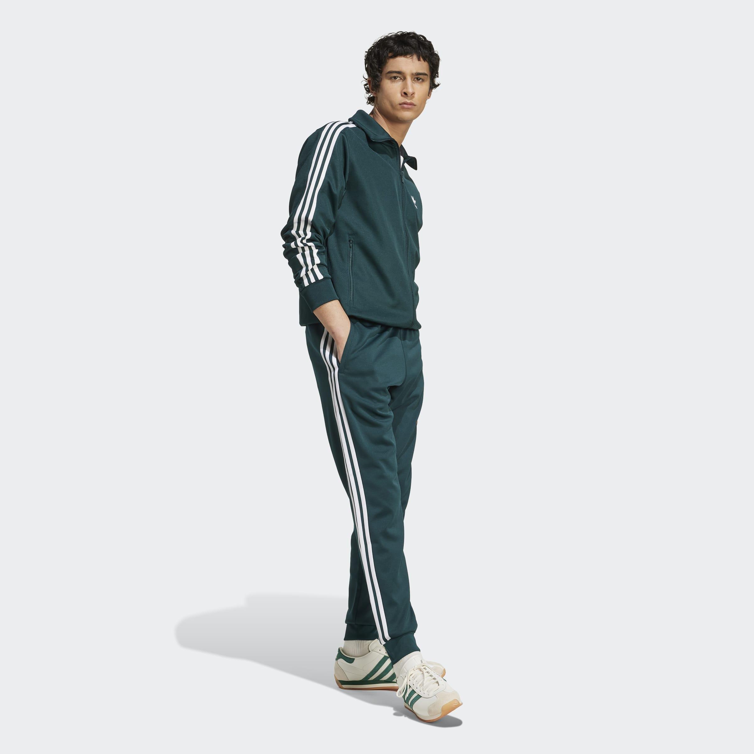 Adicolor Classics Sst Track Pants, Green, A901_ONE, large image number 4