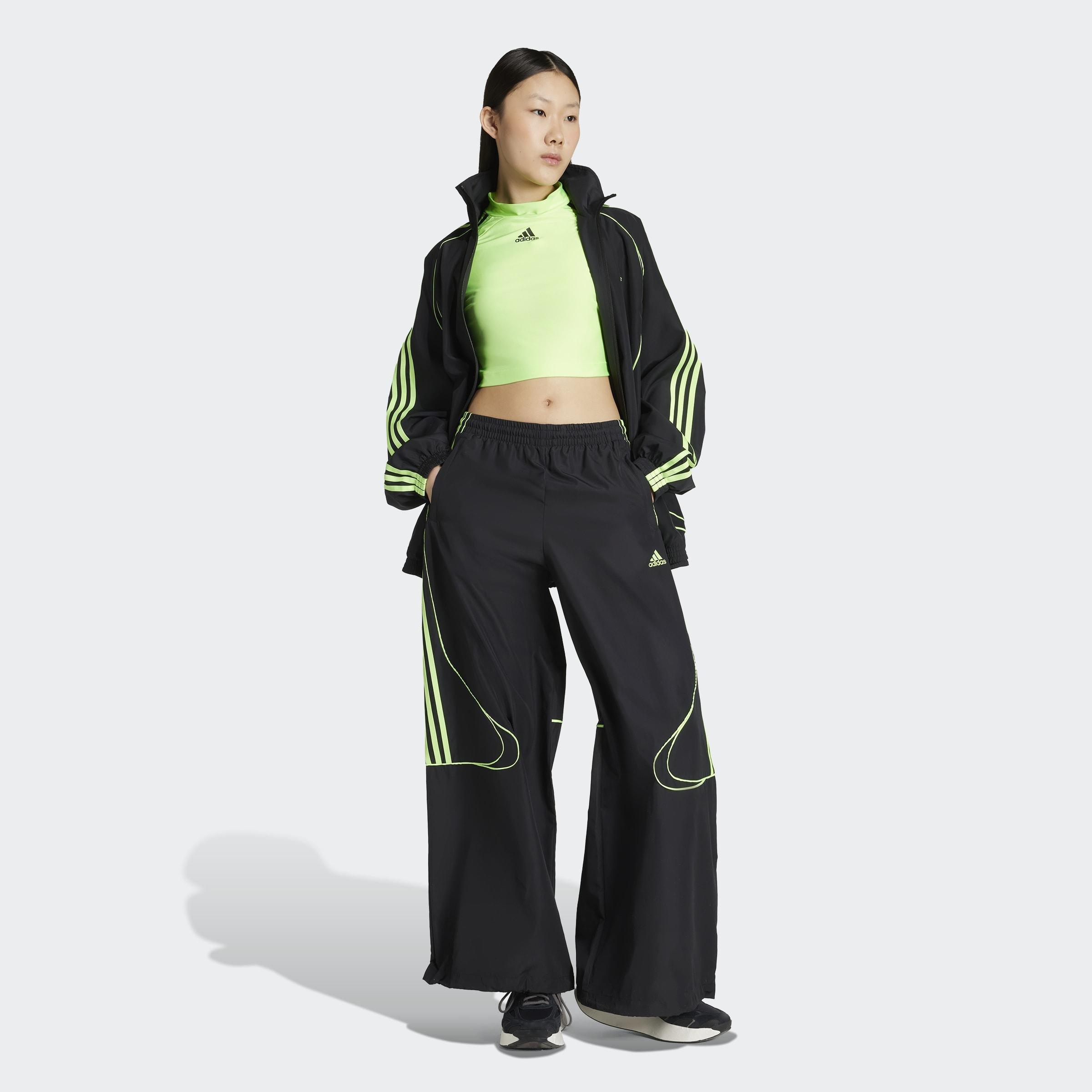 Teamgeist Adicolor Oversized Woven Track Top, Black, A901_ONE, large image number 5