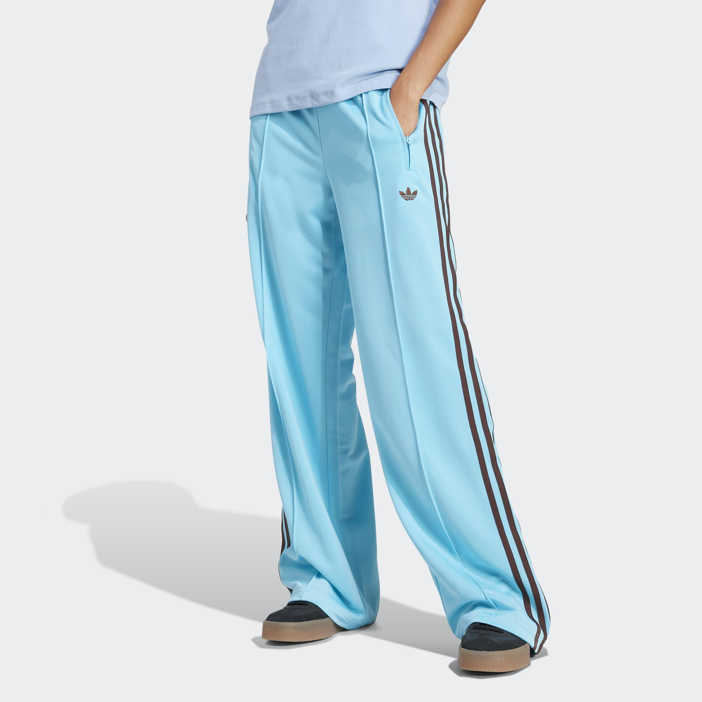 Adicolor Classic Firebird Loose Track Tracksuit Bottoms, Blue, A901_ONE, large image number 4